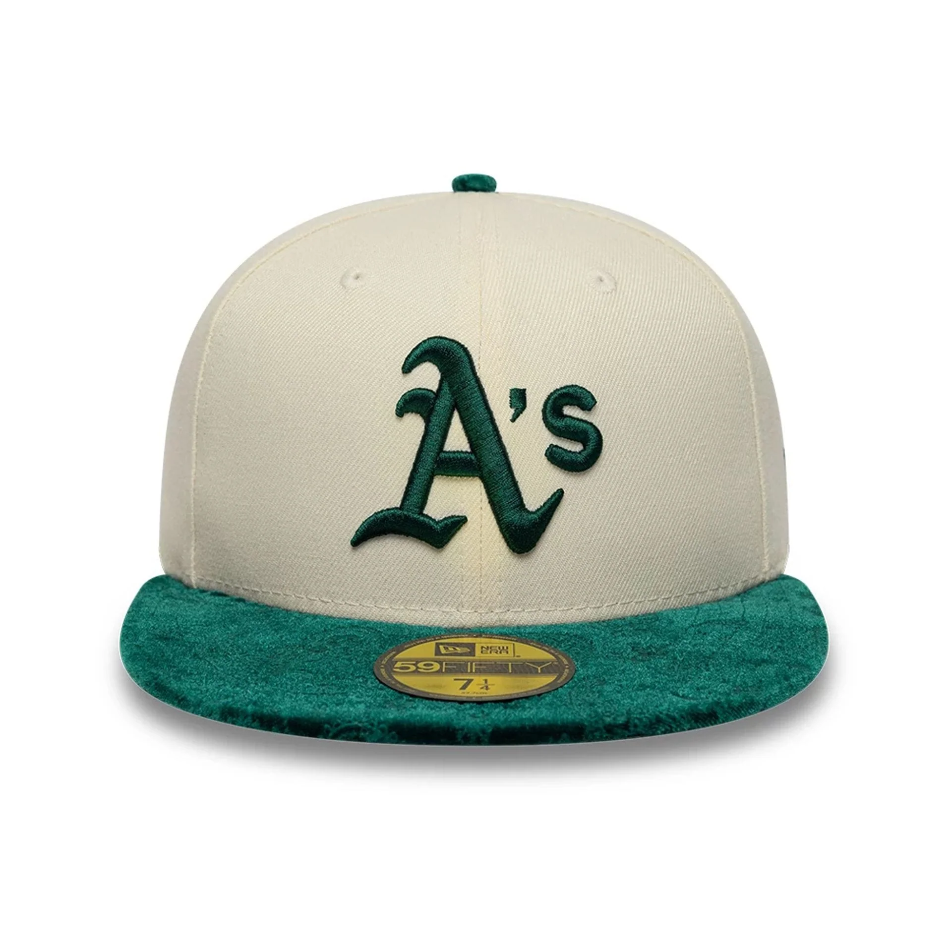 Athletics MLB Paisley Visor Cream 59FIFTY Fitted Cap - Image 3