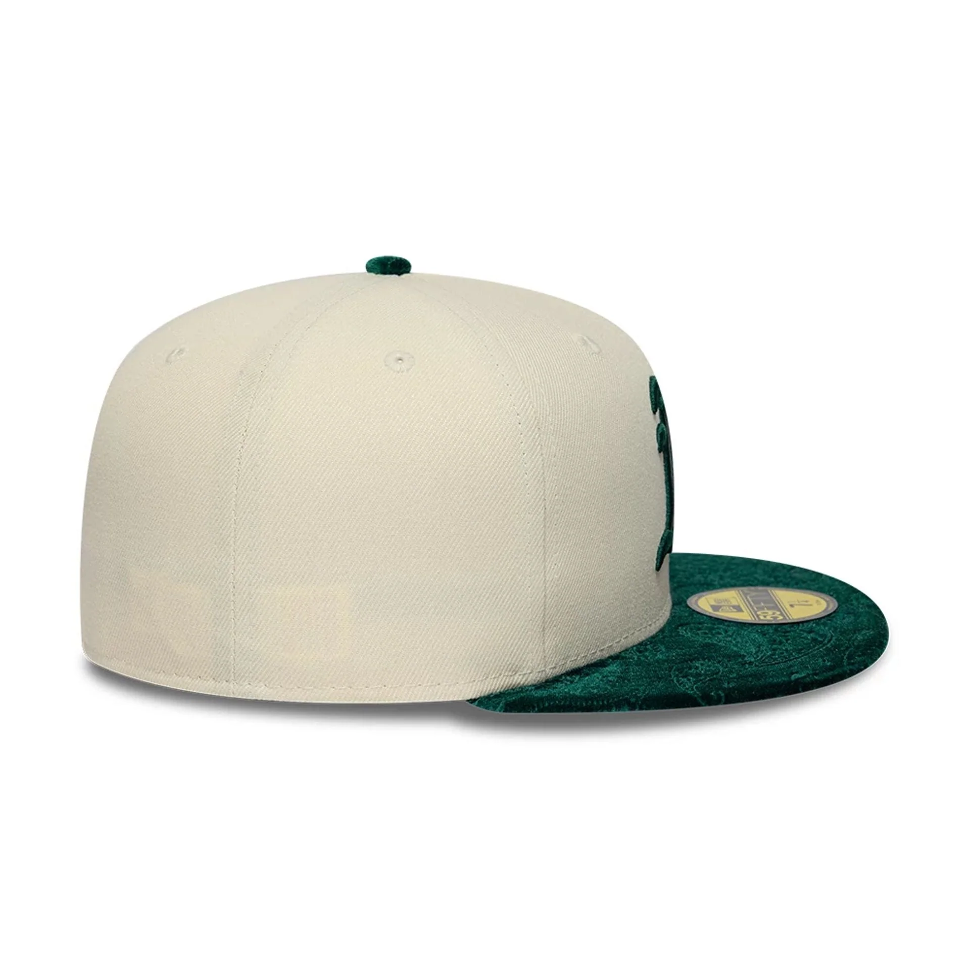 Athletics MLB Paisley Visor Cream 59FIFTY Fitted Cap - Image 7
