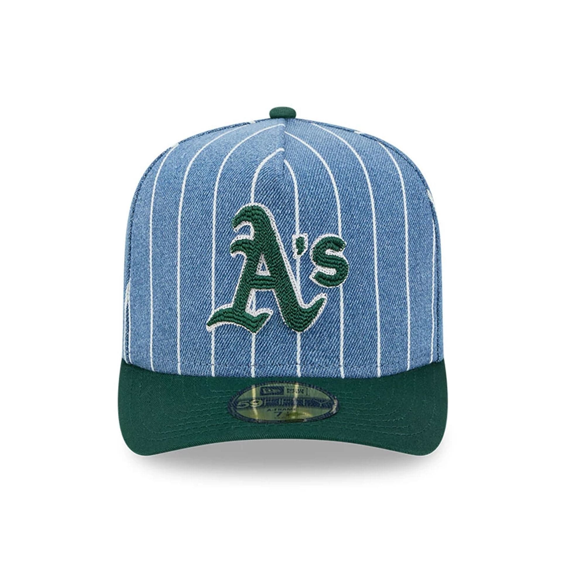 Athletics MLB Parallel Dark Green 59FIFTY A-Frame Fitted Cap - Image 4
