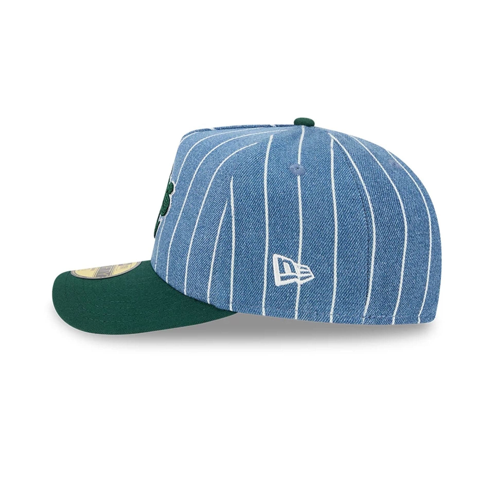 Athletics MLB Parallel Dark Green 59FIFTY A-Frame Fitted Cap - Image 6