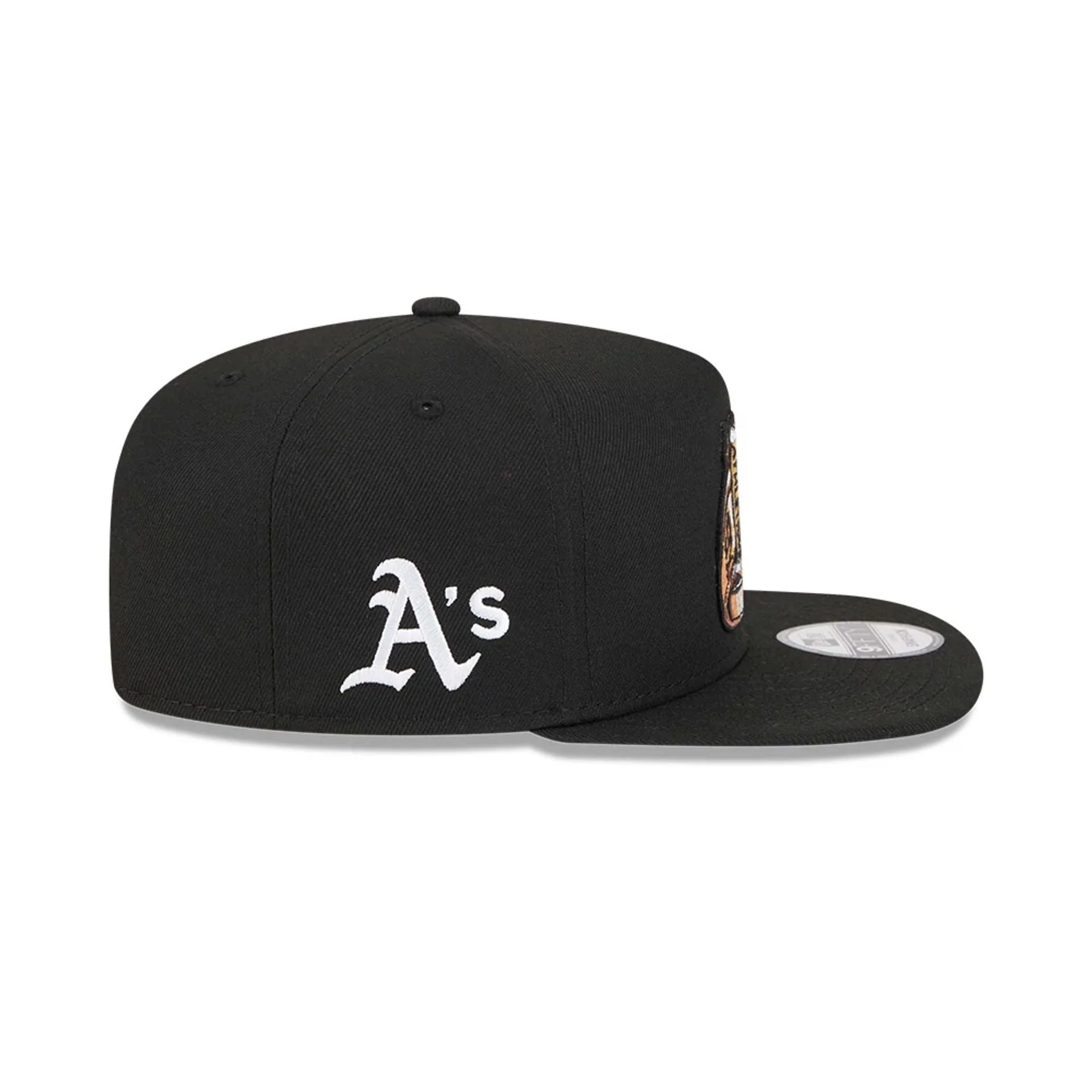 Athletics MLB Ring Black 9FIFTY A-Frame Snapback Adjustable Cap - Image 5