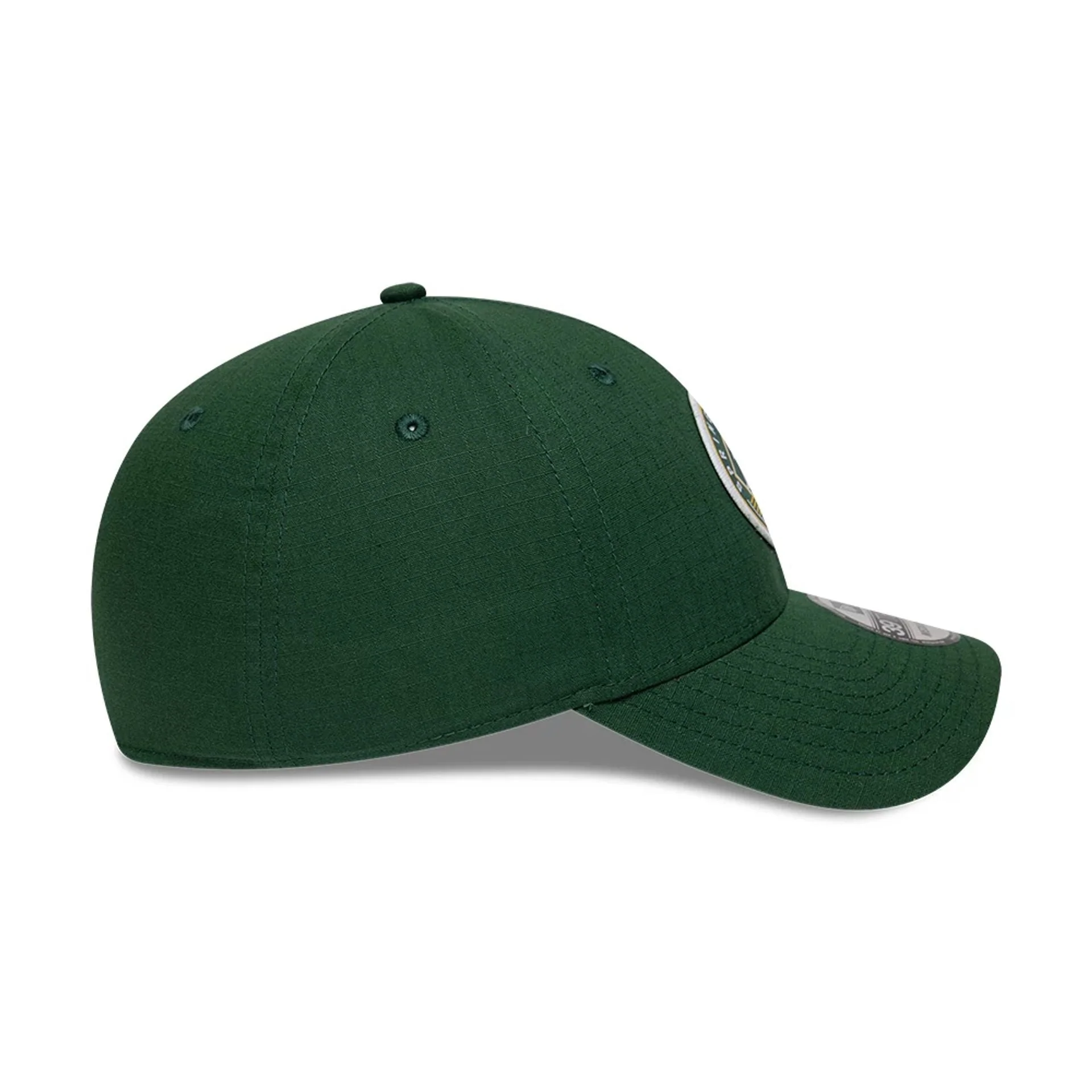 Athletics MLB Ripstop Dark Green 39THIRTY Stretch Fit Cap - Image 7