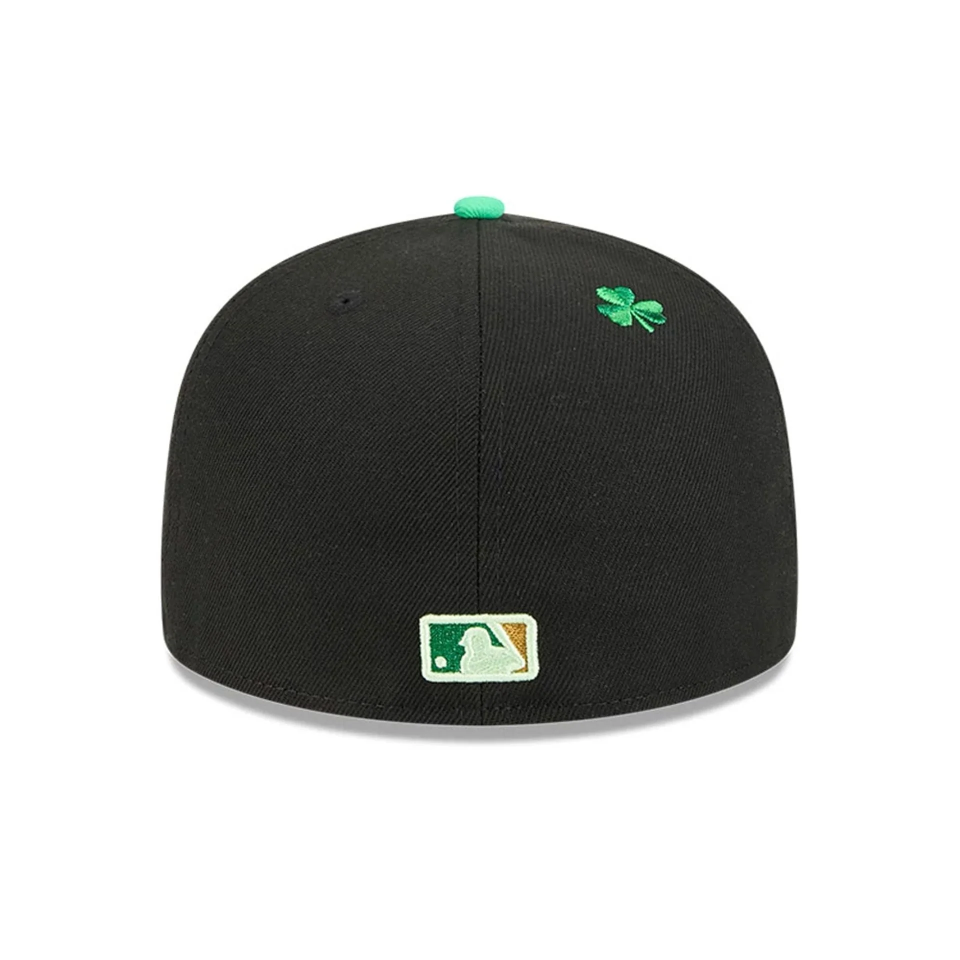 Athletics MLB Saint Patrick's Day Black 59FIFTY Fitted Cap - Image 6
