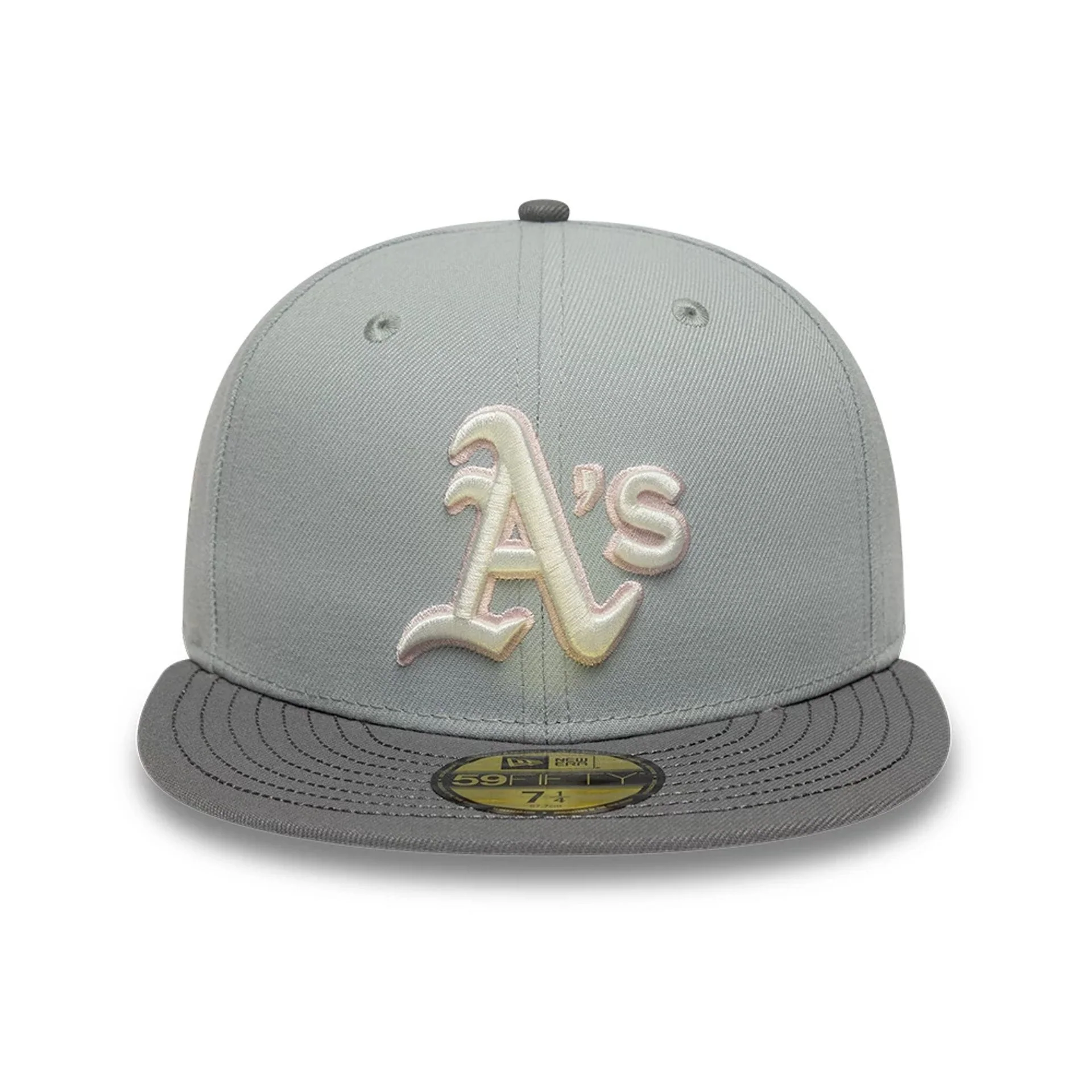 Athletics MLB Sakura Nagashi Grey 59FIFTY Fitted Cap - Image 3