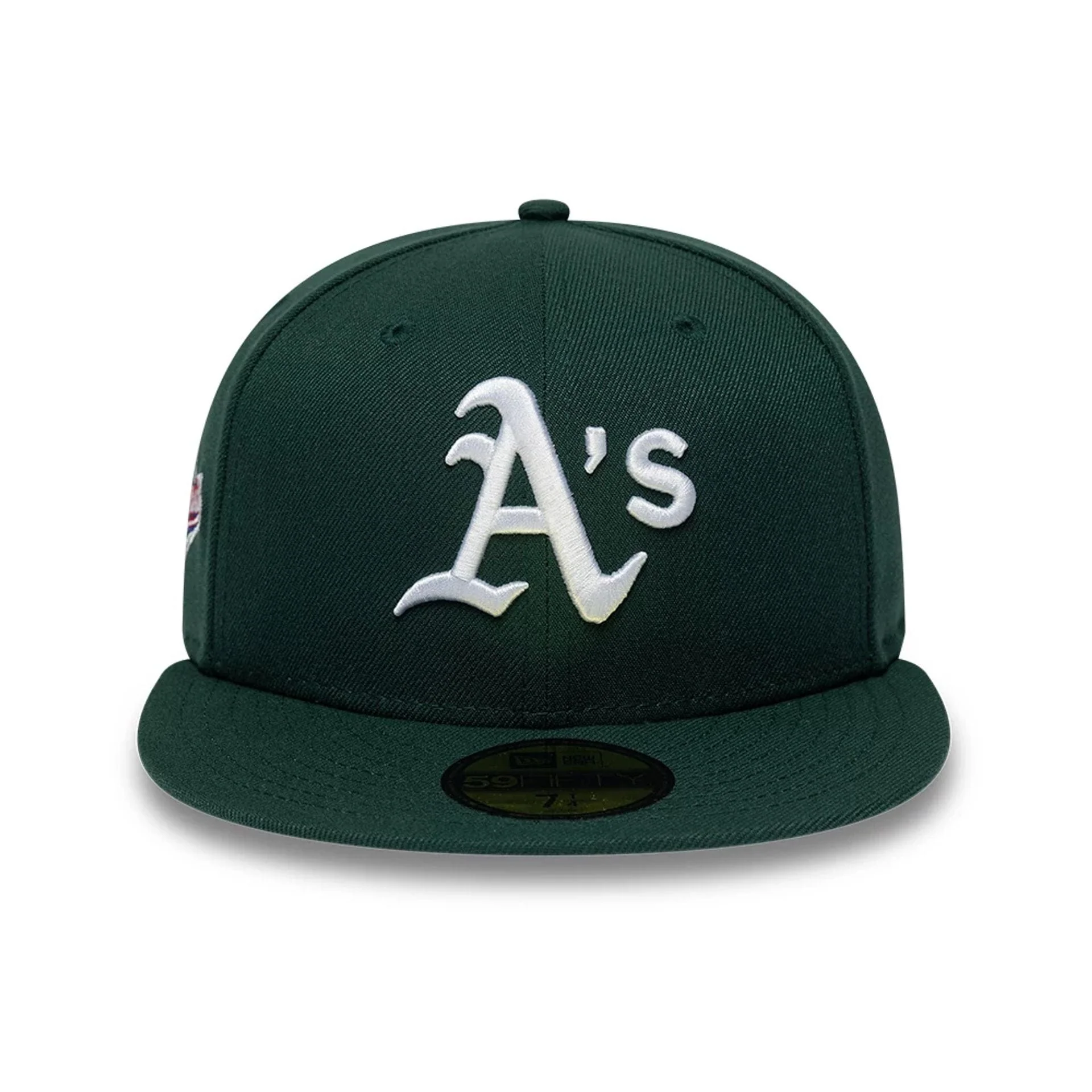 Athletics MLB Sidepatch Dark Green 59FIFTY Fitted Cap - Image 3