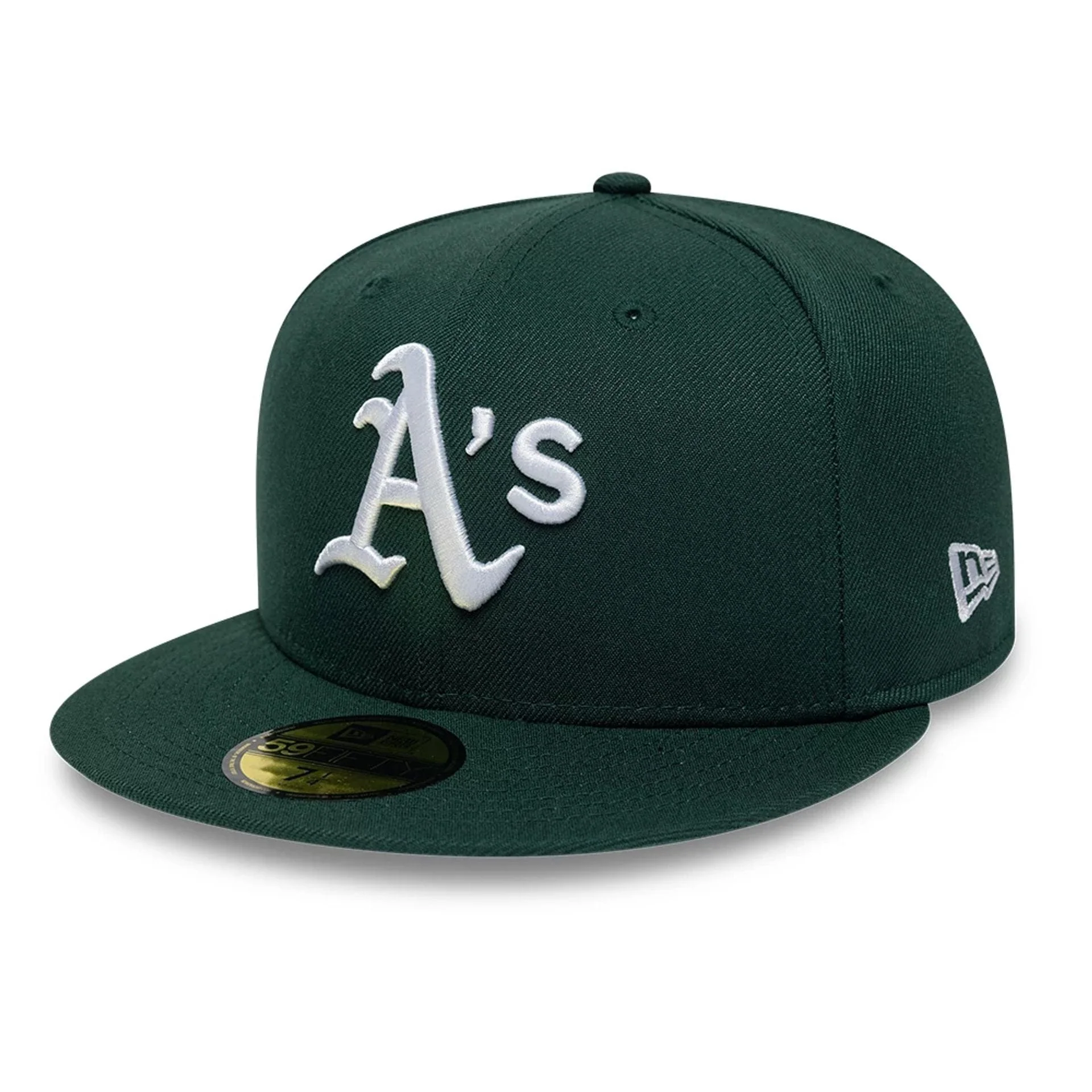 Athletics MLB Sidepatch Dark Green 59FIFTY Fitted Cap - Image 4