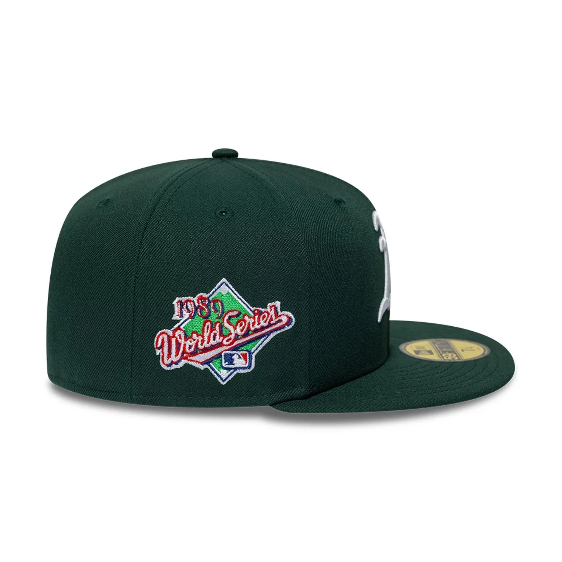 Athletics MLB Sidepatch Dark Green 59FIFTY Fitted Cap - Image 5
