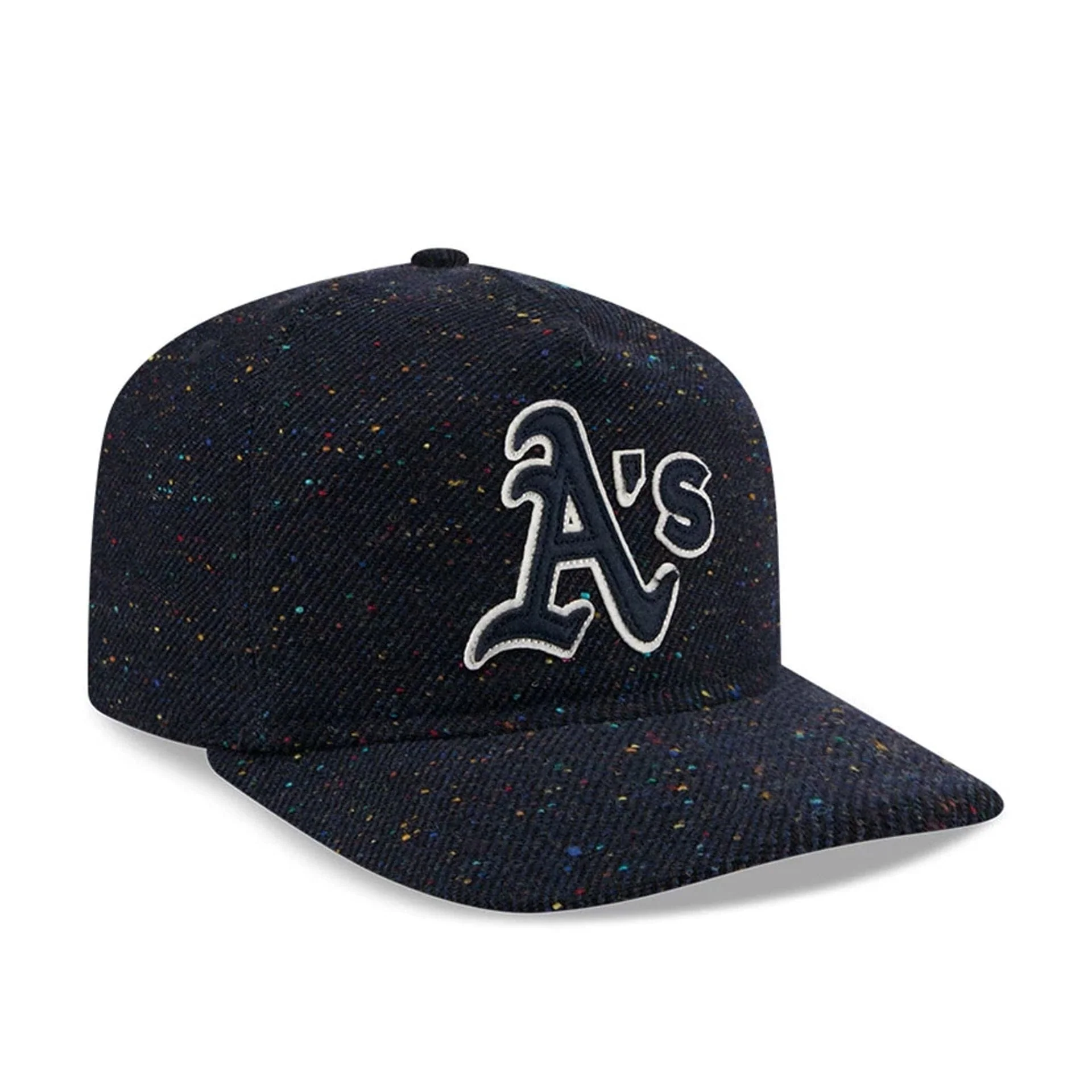 Athletics MLB Speckled Wool Navy 19TWENTY Adjustable Cap - Image 5