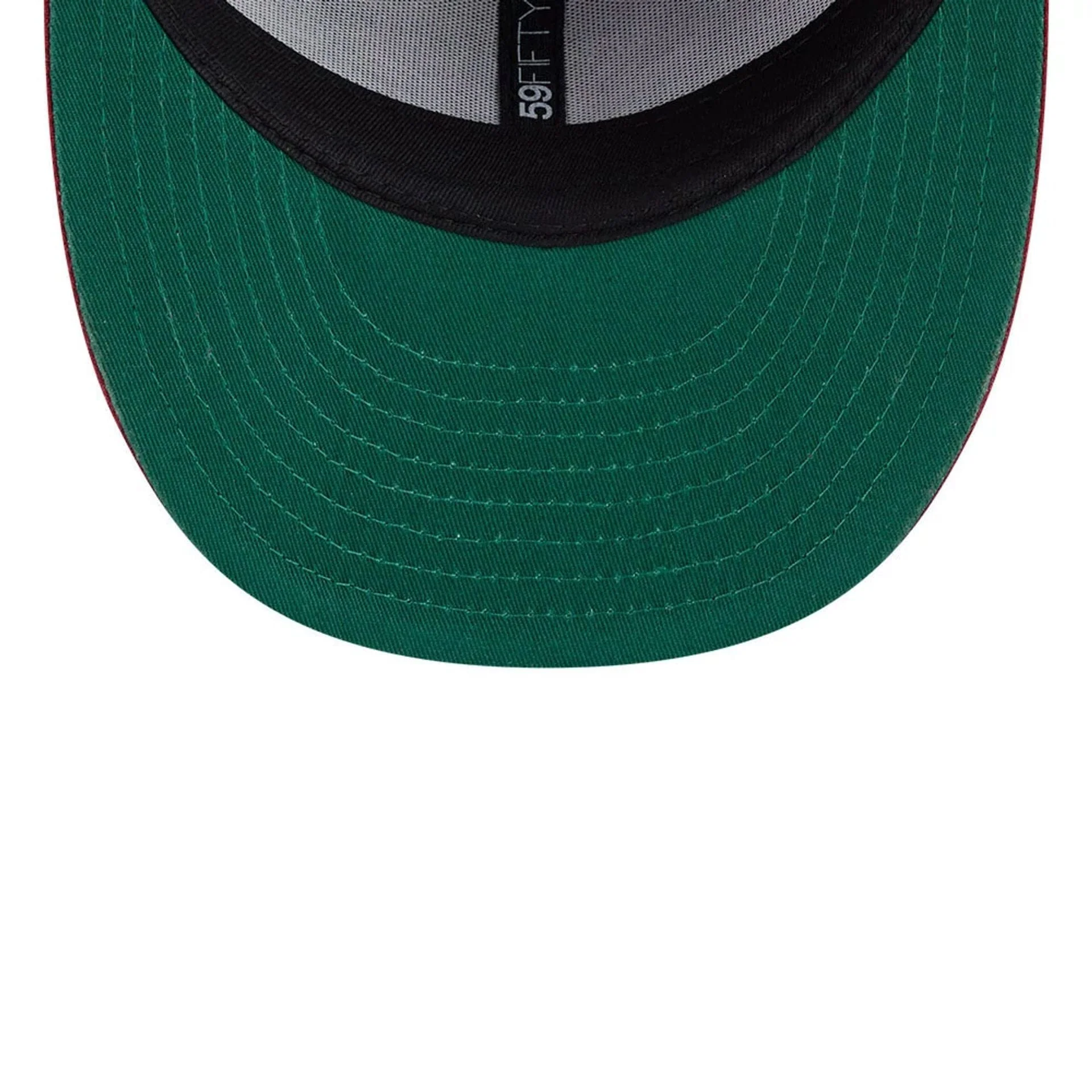 Athletics MLB Team Cards Black 59FIFTY Fitted Cap - Image 2