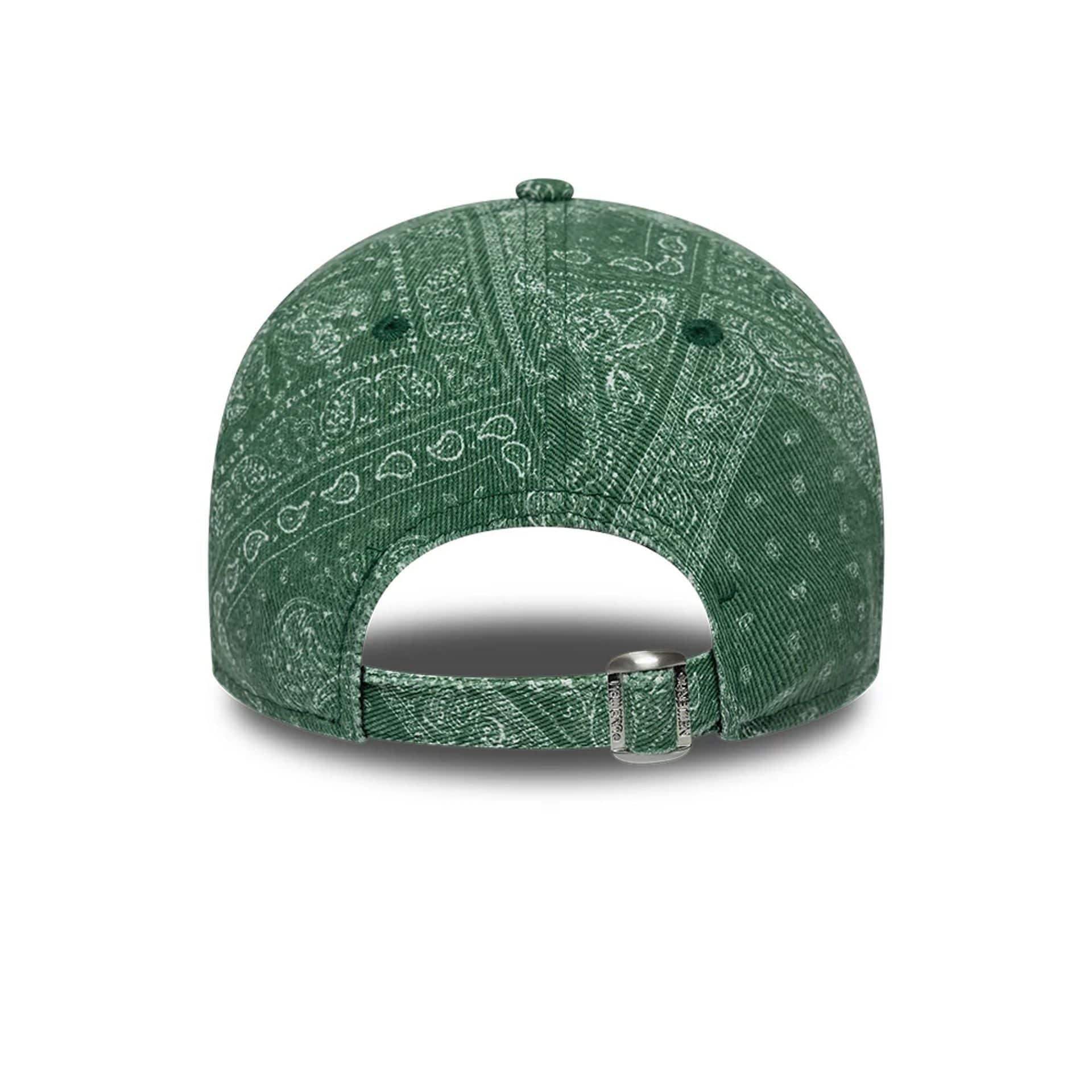 Athletics MLB Washed Paisley Dark Green 9TWENTY Adjustable Cap - Image 5