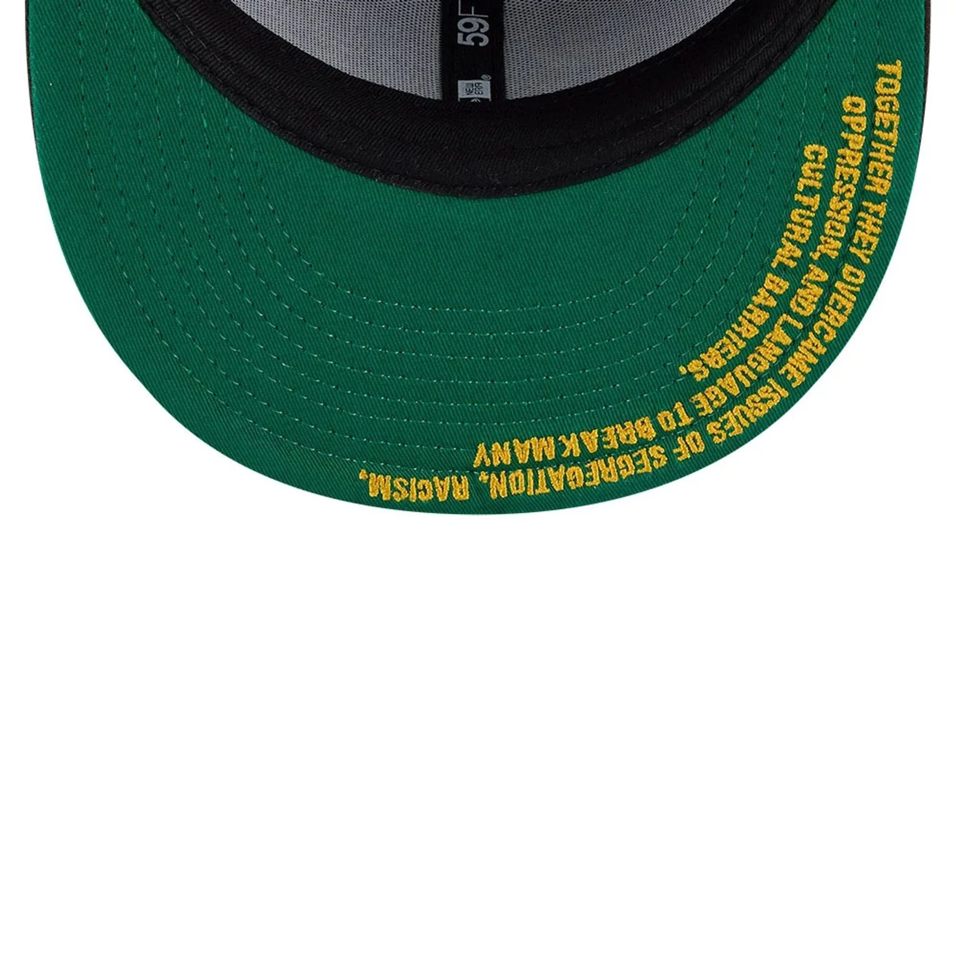 Atlanta Black Crackers MLB Negro League Dark Brown 59FIFTY Fitted Cap - Image 2