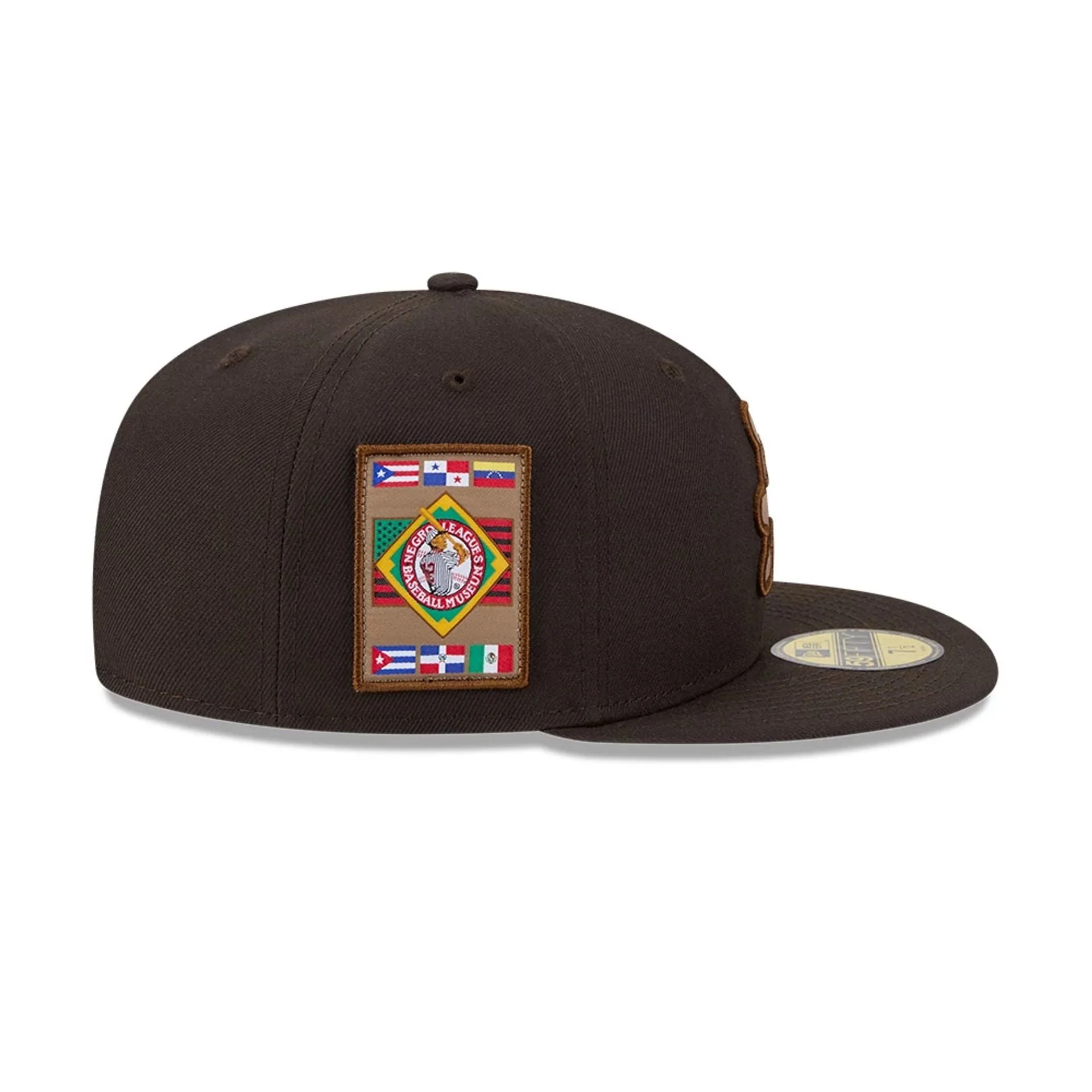 Atlanta Black Crackers MLB Negro League Dark Brown 59FIFTY Fitted Cap - Image 6