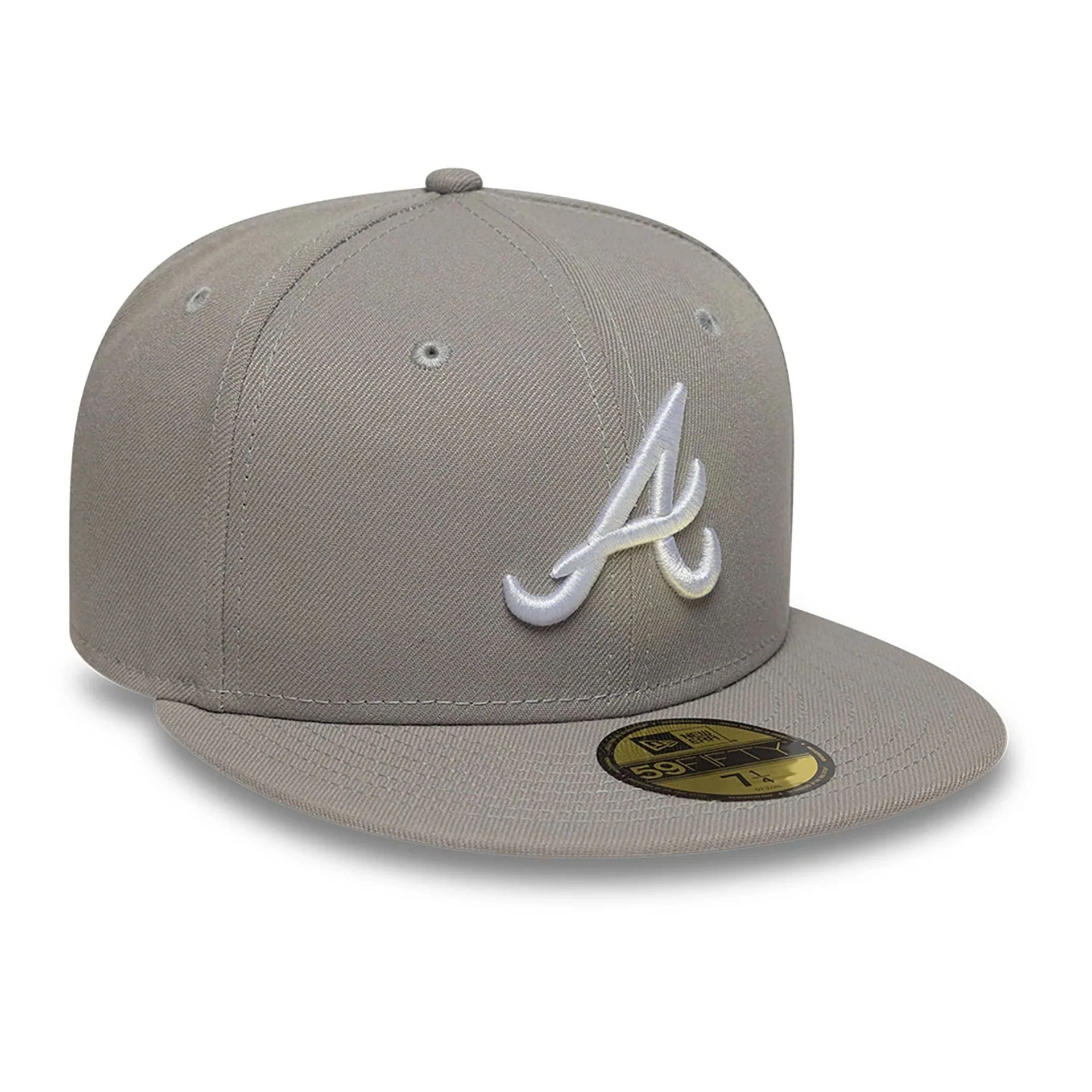 Atlanta Braves Essential Pack Grey 59FIFTY Fitted Cap - Image 3