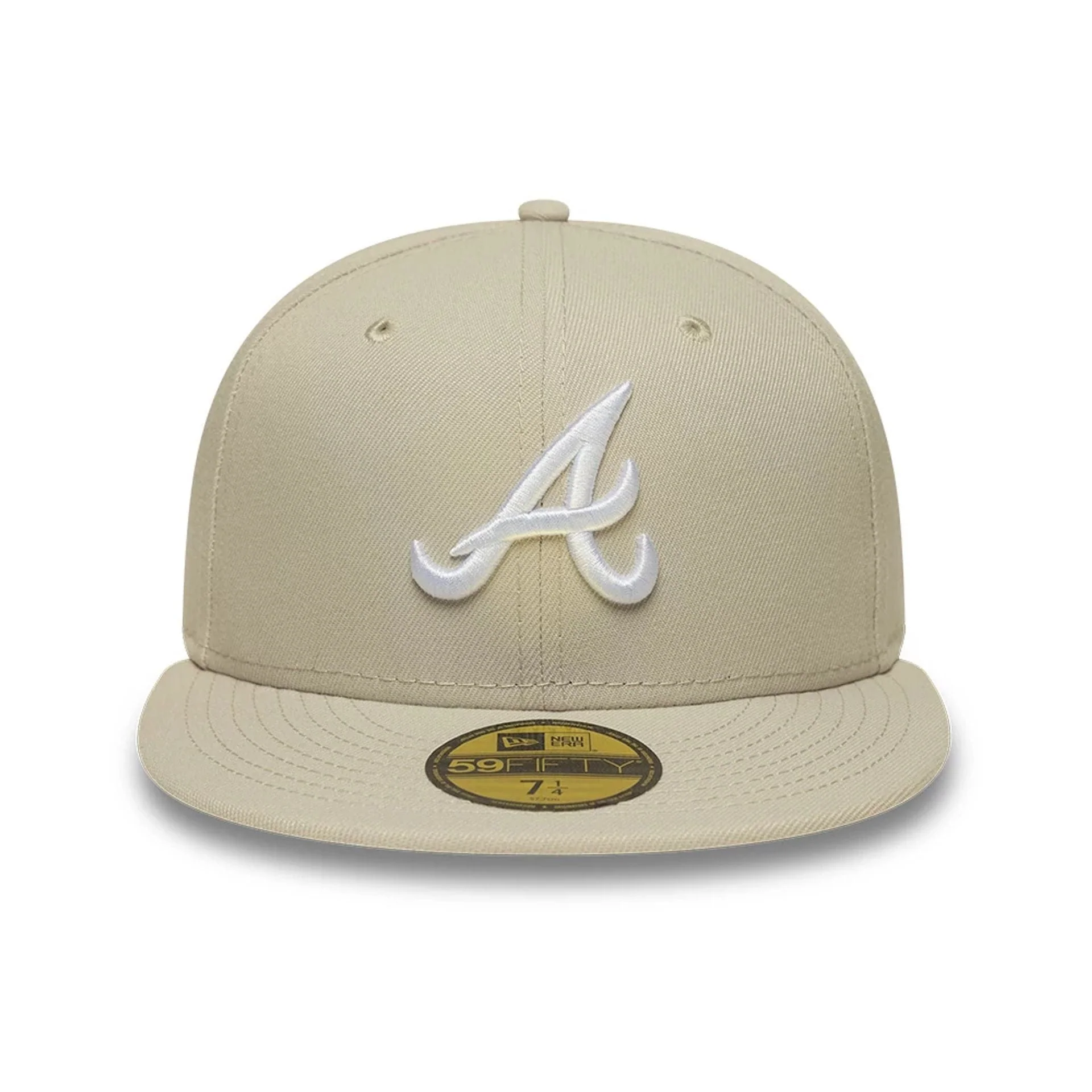 Atlanta Braves MLB Beige 59FIFTY Fitted Cap - Image 3