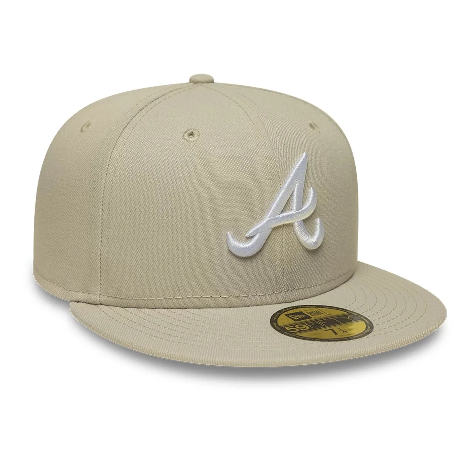 Atlanta Braves MLB Beige 59FIFTY Fitted Cap - Image 4