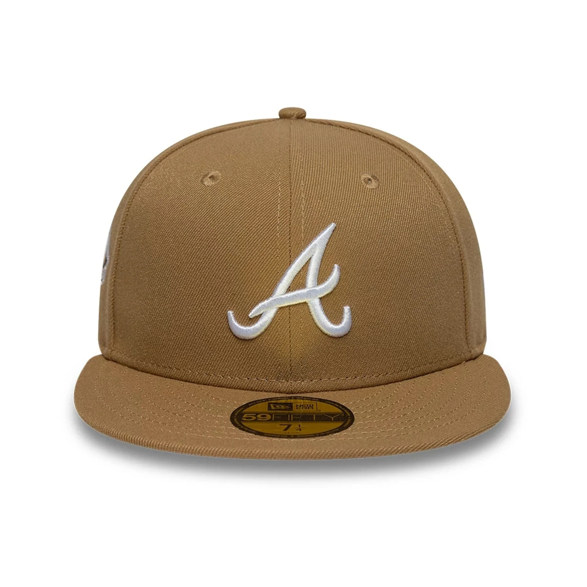 Atlanta Braves MLB Beige 59FIFTY Fitted Cap - Image 2