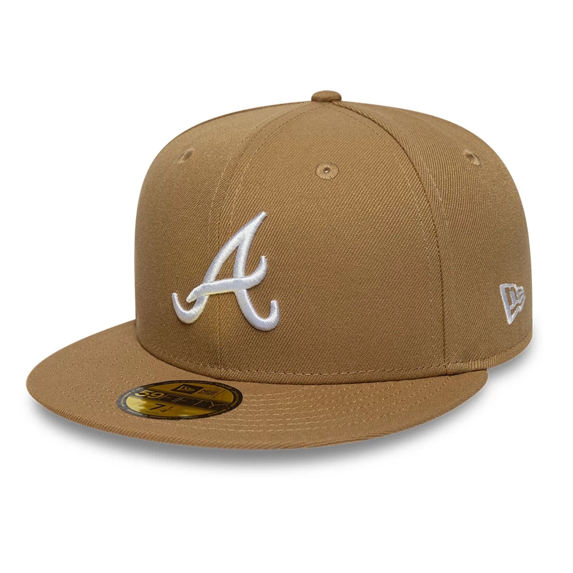 Atlanta Braves MLB Beige 59FIFTY Fitted Cap - Image 3