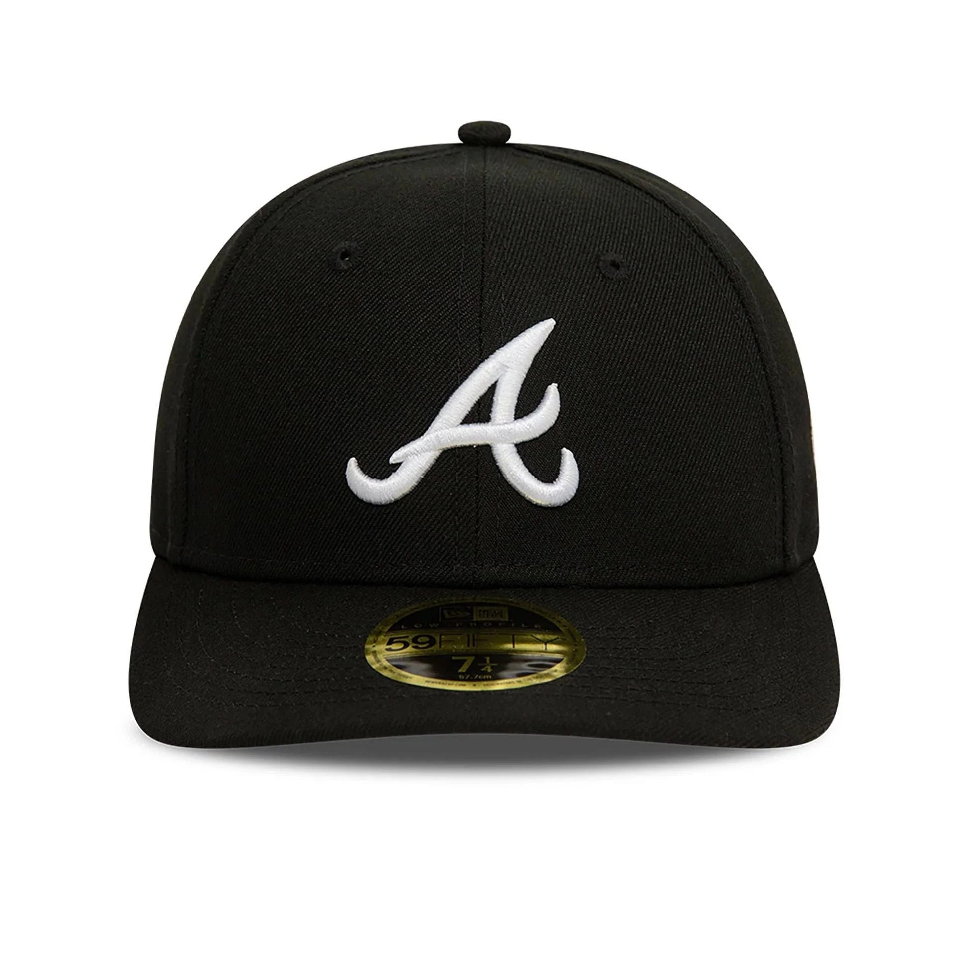 Atlanta Braves MLB Black Low Profile 59FIFTY Fitted Cap - Image 3