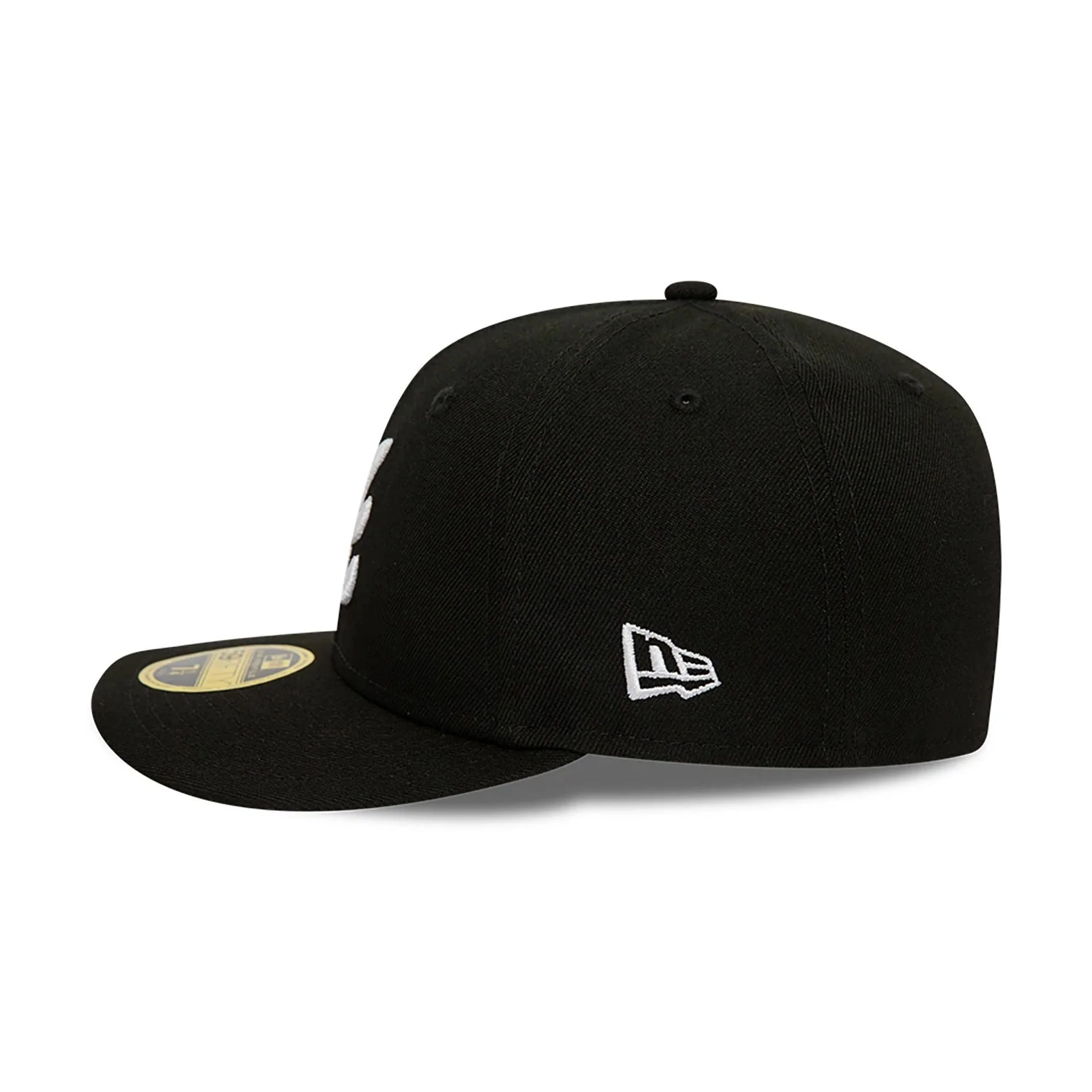 Atlanta Braves MLB Black Low Profile 59FIFTY Fitted Cap - Image 5