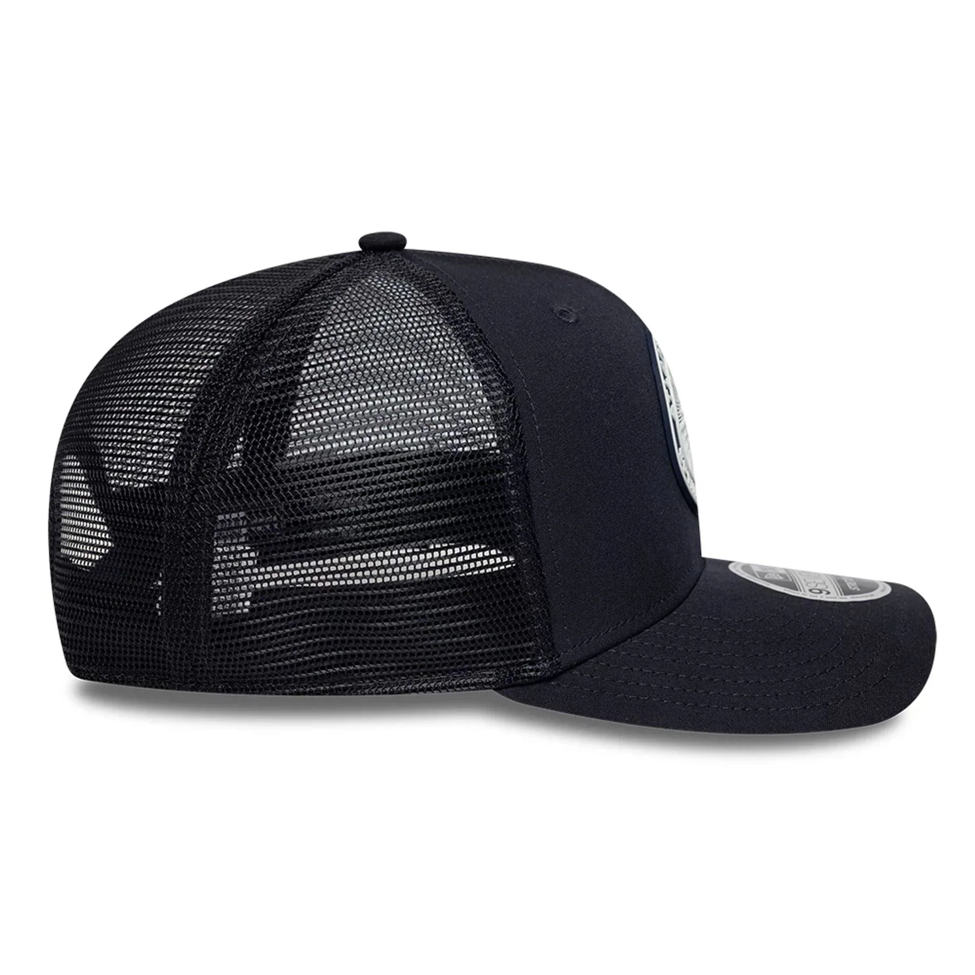 Atlanta Braves MLB Circles Navy 9SEVENTY Stretch Snap Adjustable Cap - Image 6