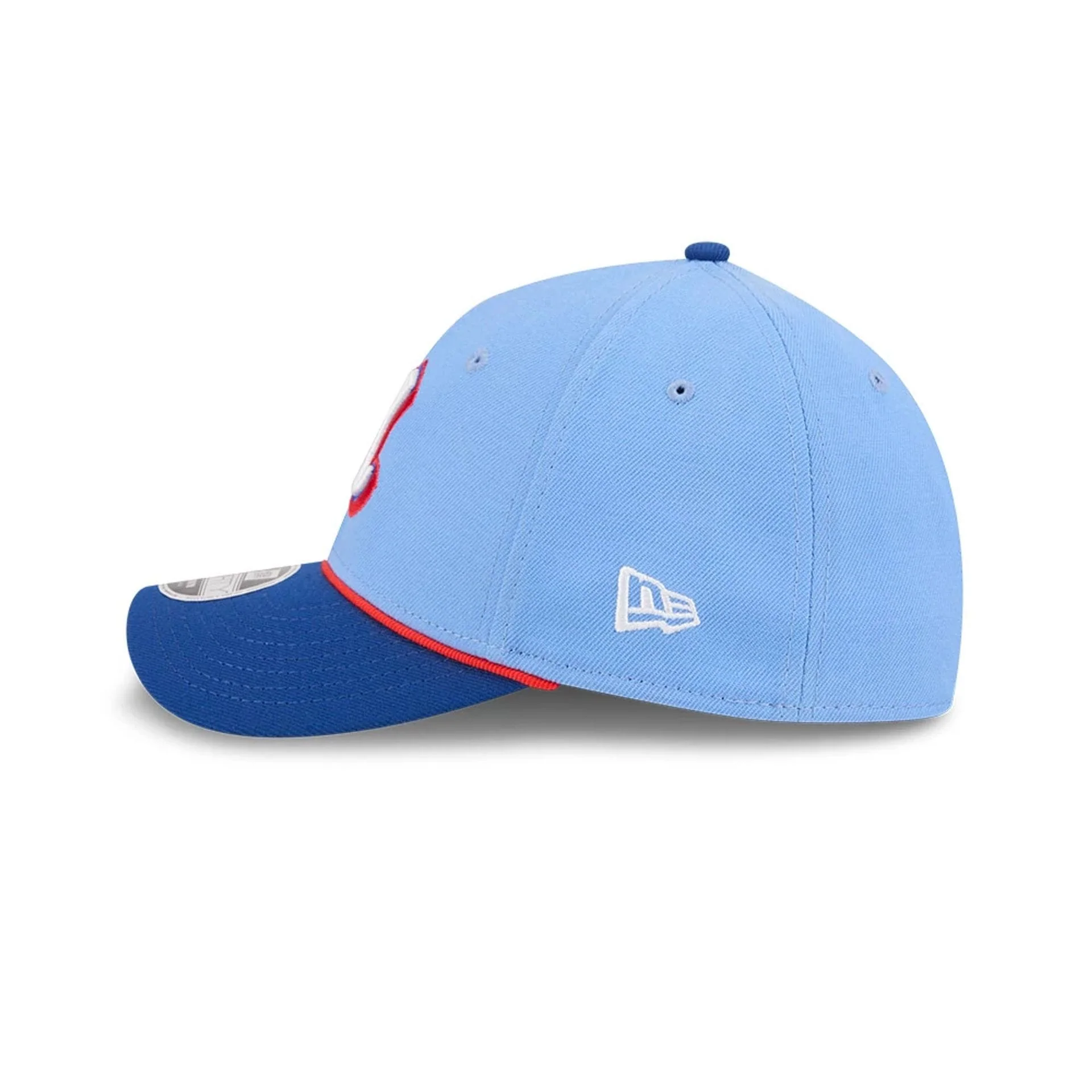 Atlanta Braves MLB City Connect Blue 39THIRTY M-Crown Stretch Fit Cap - Image 5