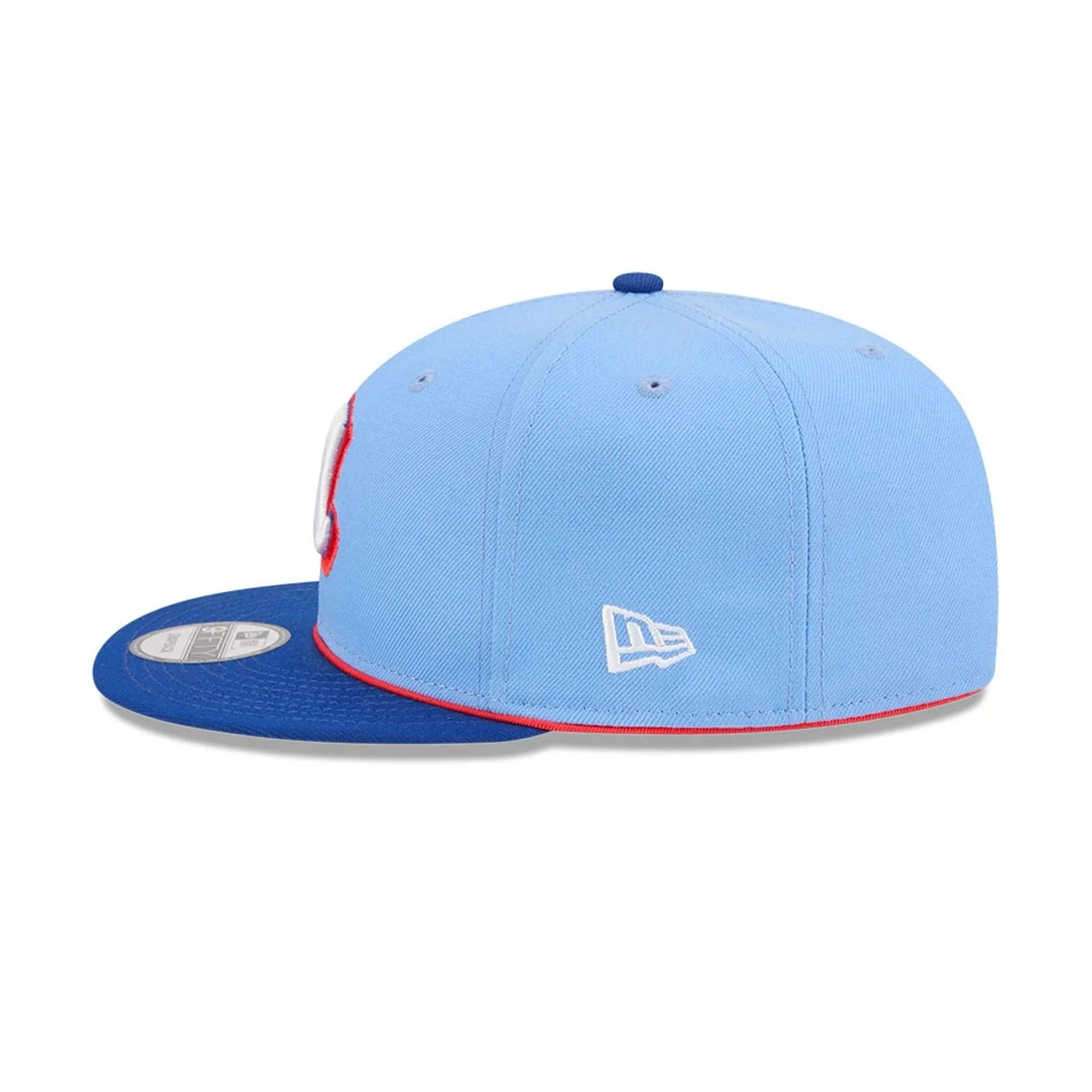 Atlanta Braves MLB City Connect Blue 9FIFTY Snapback Adjustable Cap - Image 5