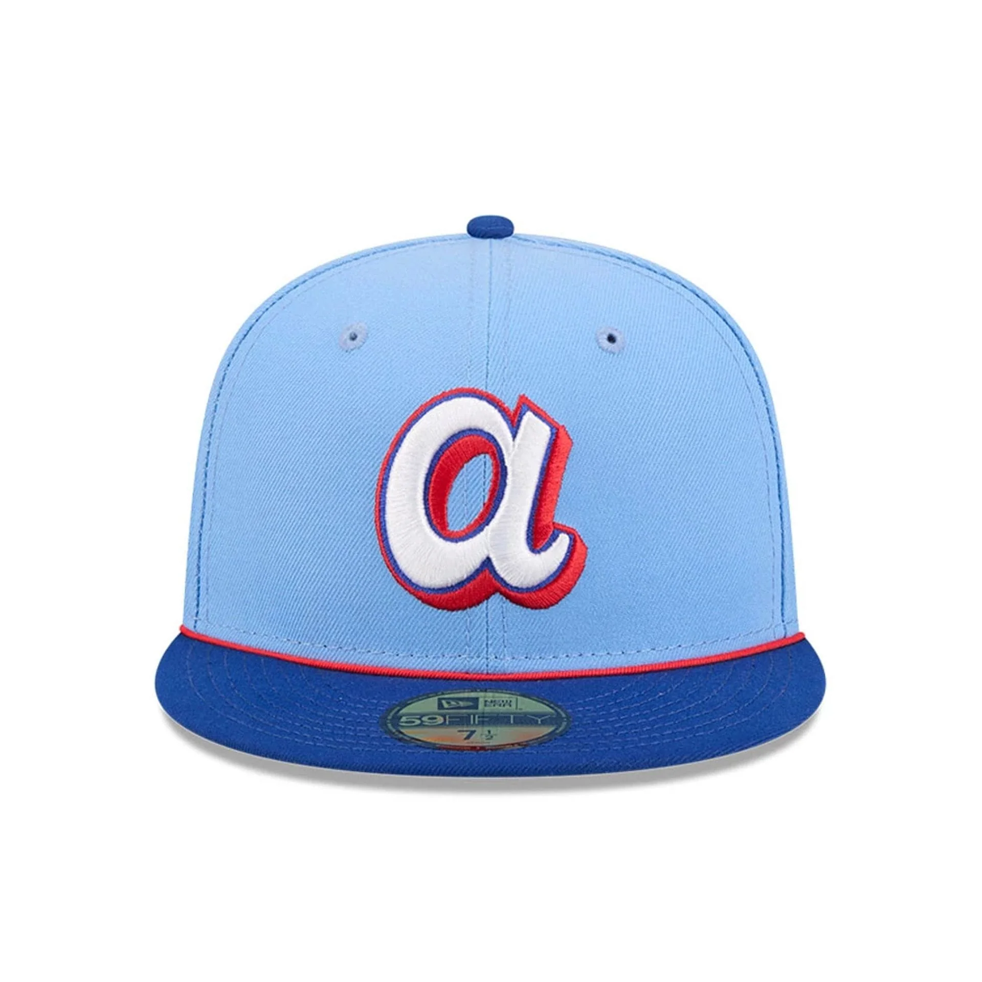 Atlanta Braves MLB City Connect Light Blue 59FIFTY Fitted Cap - Image 3