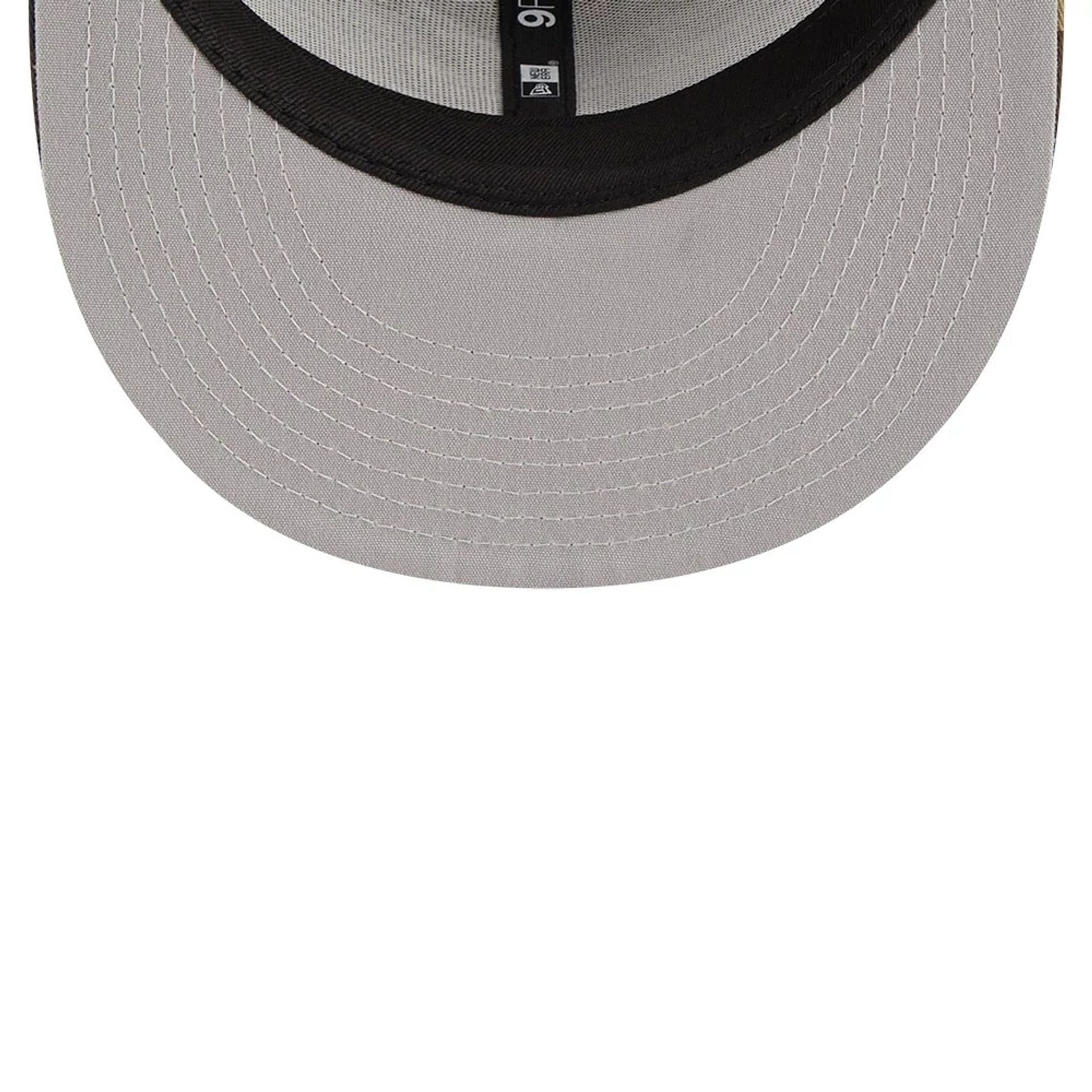 Atlanta Braves MLB Evergreen Camo 9FIFTY Trucker Adjustable Cap - Image 2