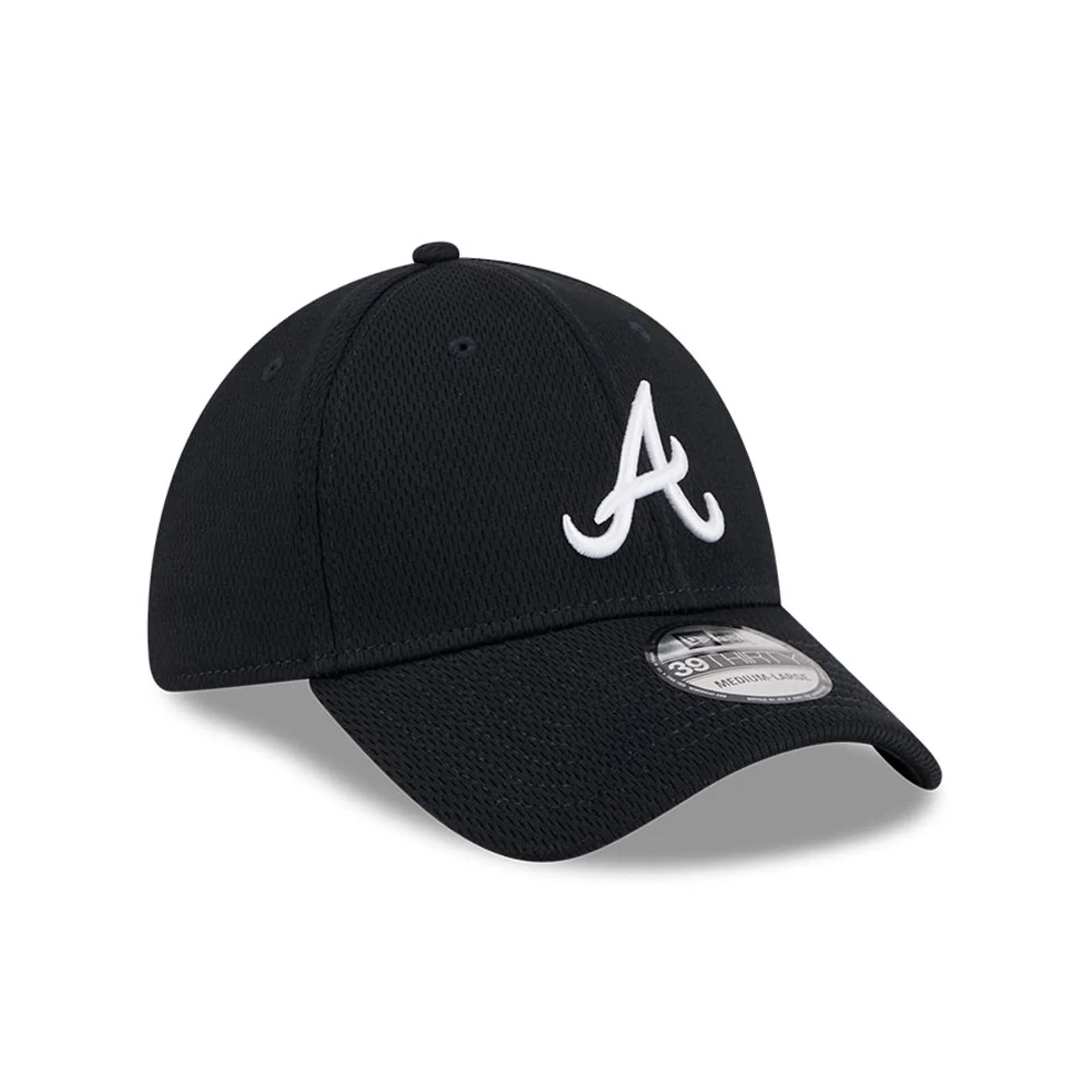 Atlanta Braves MLB Evergreen Navy 39THIRTY Stretch Fit Cap - Image 3