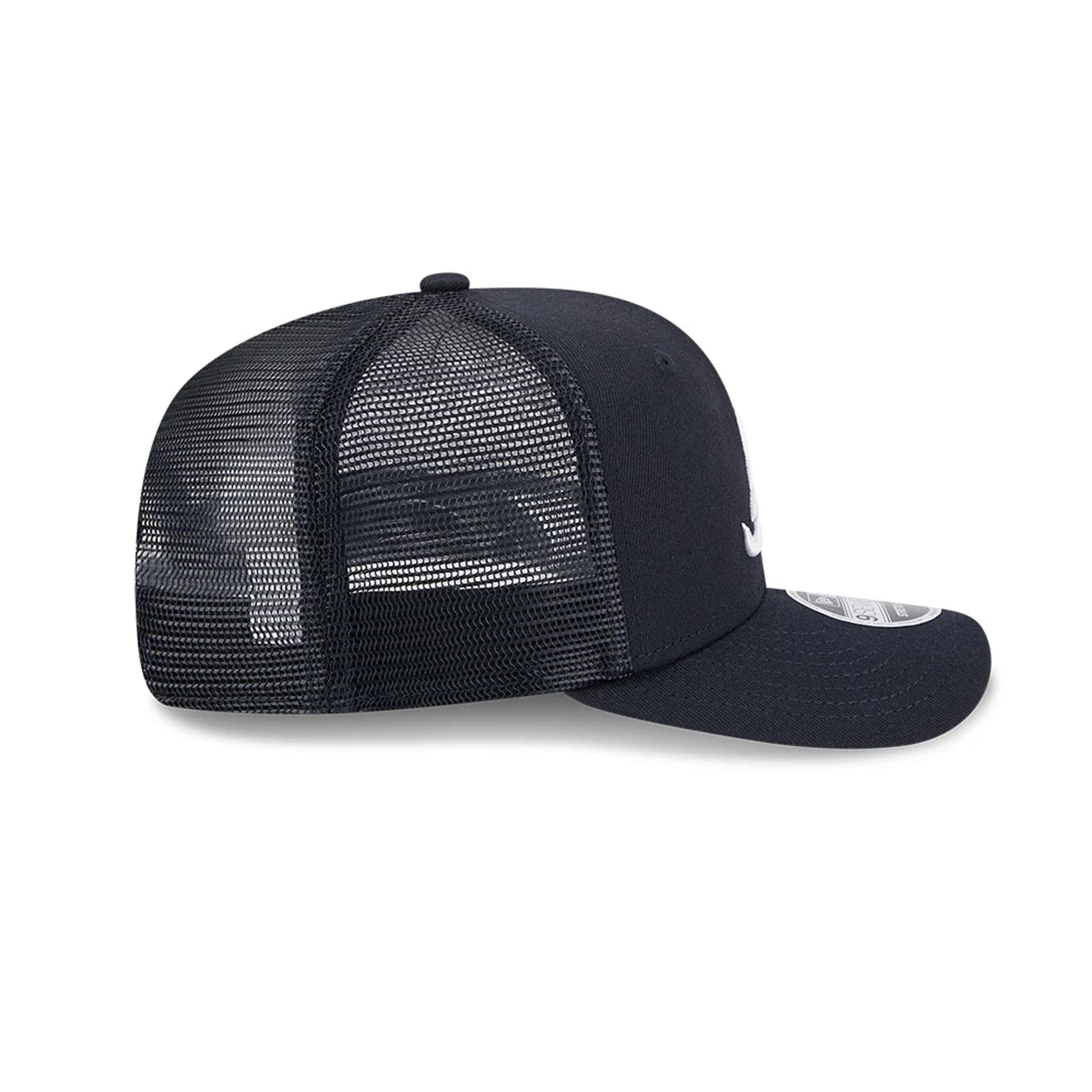 Atlanta Braves MLB Evergreen Navy 9SEVENTY Stretch Snap Adjustable Cap - Image 6
