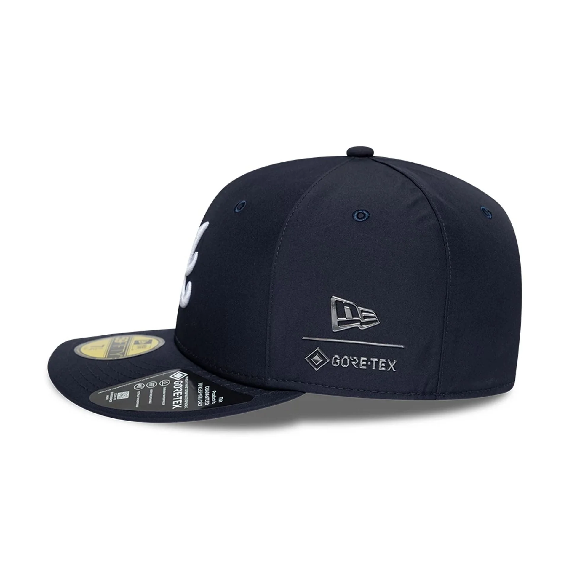Atlanta Braves MLB Gore-Tex Navy 59FIFTY Fitted Cap - Image 5