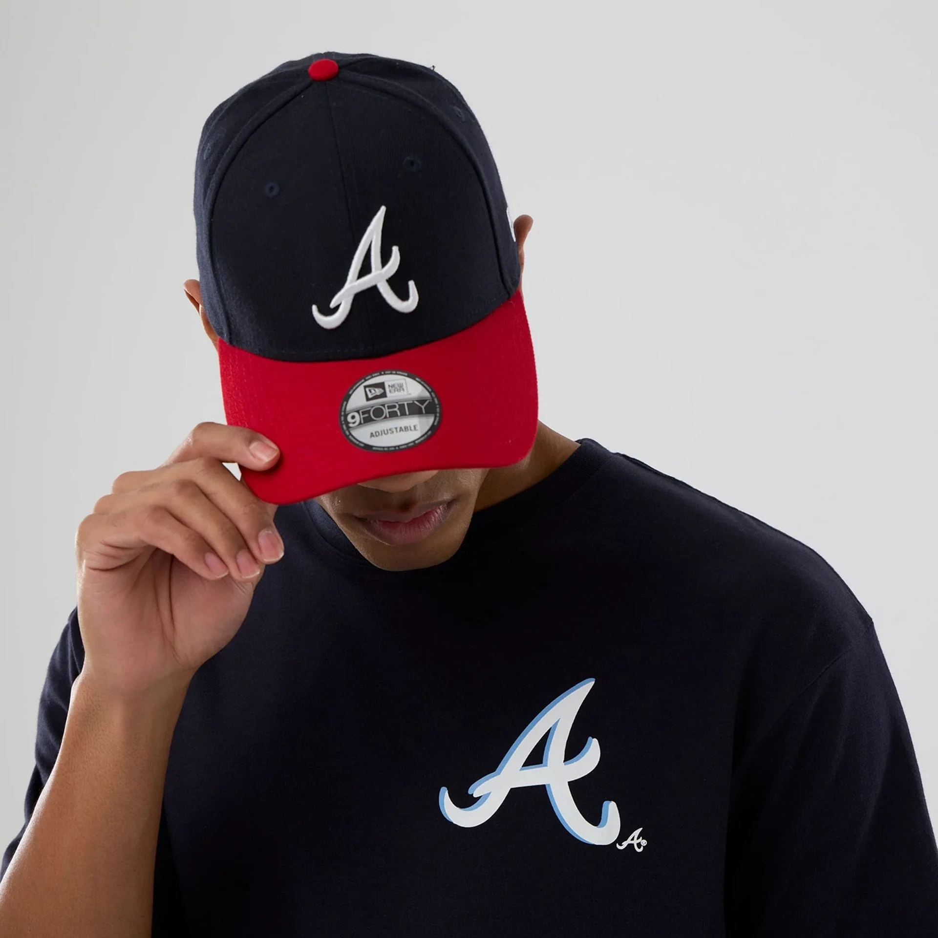 Atlanta Braves MLB Graphic Navy T-Shirt - Image 4