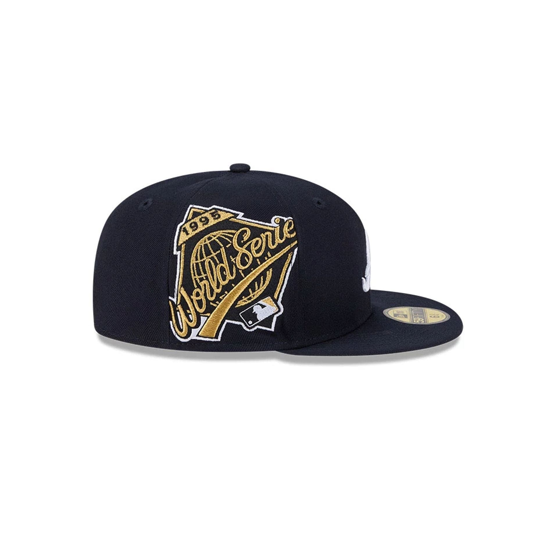 Atlanta Braves MLB Hidden Hit Navy 59FIFTY Fitted Cap - Image 5