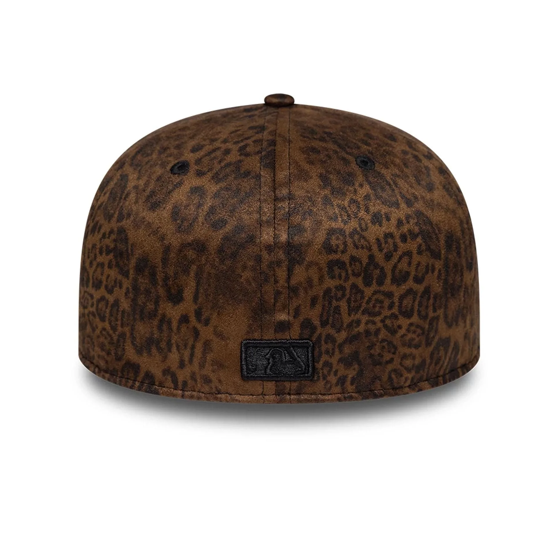 Atlanta Braves MLB Leopard Black 59FIFTY Fitted Cap - Image 5