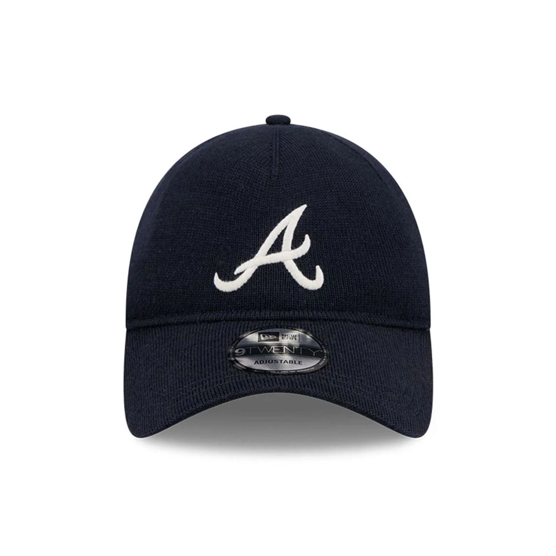 Atlanta Braves MLB Merino Wool Navy 9TWENTY Adjustable Cap - Image 2