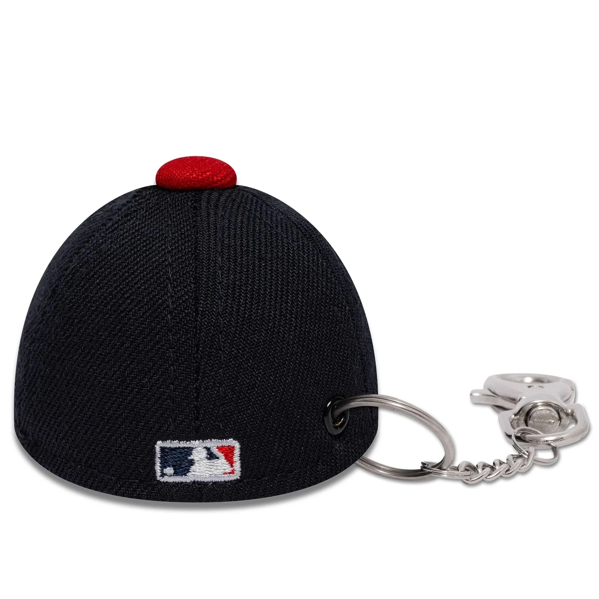 Atlanta Braves MLB Mini Cap Navy Key Chain - Image 4