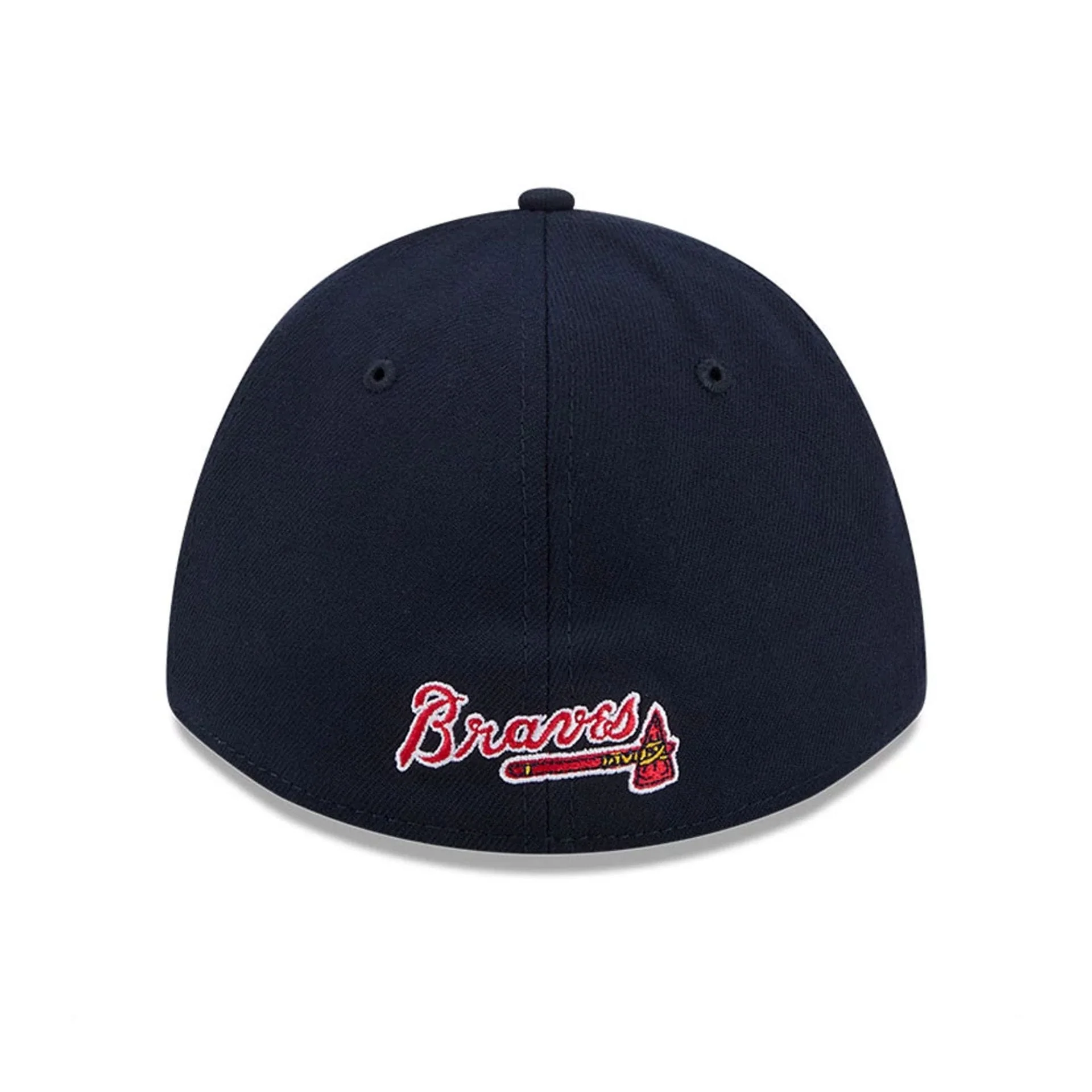 Atlanta Braves MLB Navy 39THIRTY M-Crown A-Frame Stretch Fit Cap - Image 5