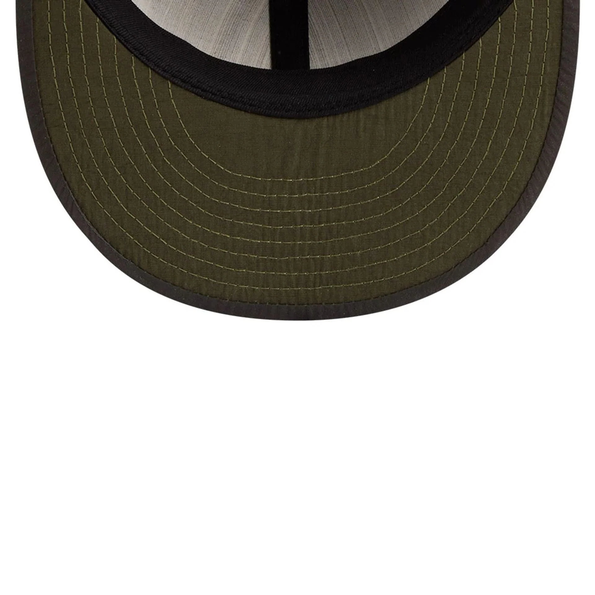 Atlanta Braves MLB Nylon Black Retro Crown 9FIFTY Adjustable Cap - Image 7