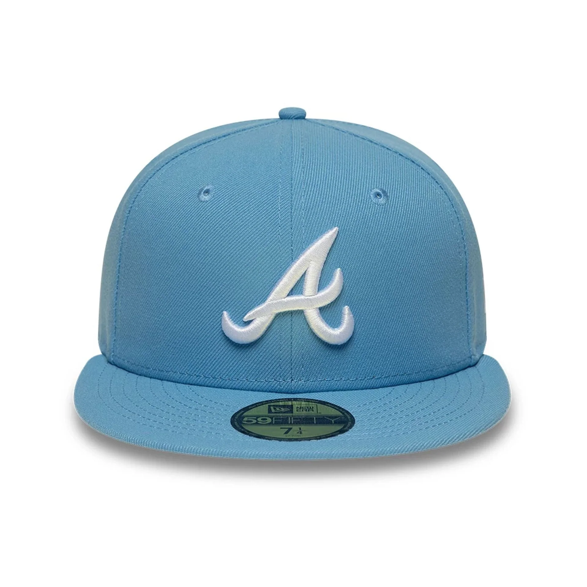 Atlanta Braves MLB Pastel Blue 59FIFTY Fitted Cap - Image 3