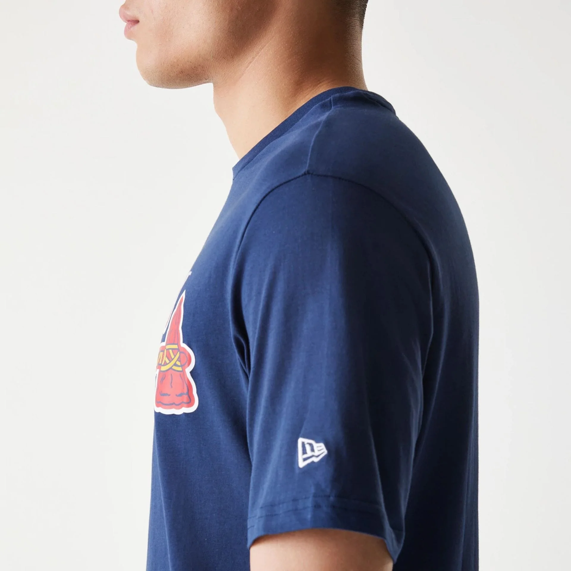 Atlanta Braves MLB Regular Dark Blue T-Shirt - Image 5