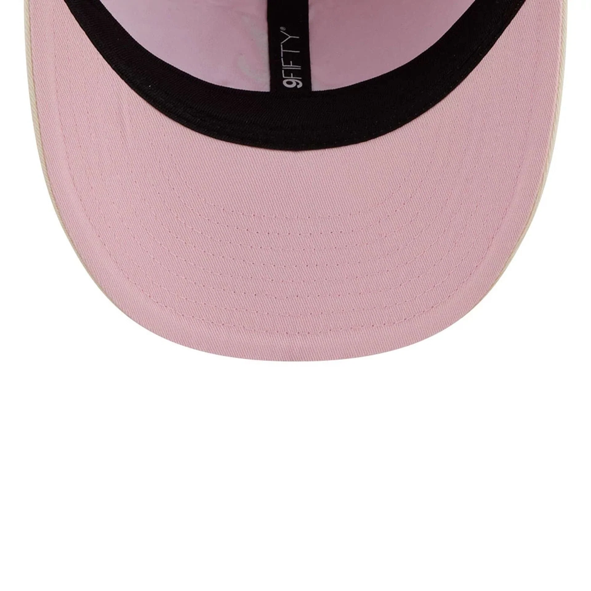 Atlanta Braves MLB Washed Tie Dye Pastel Pink 9FIFTY Snapback Adjustable Cap - Image 7