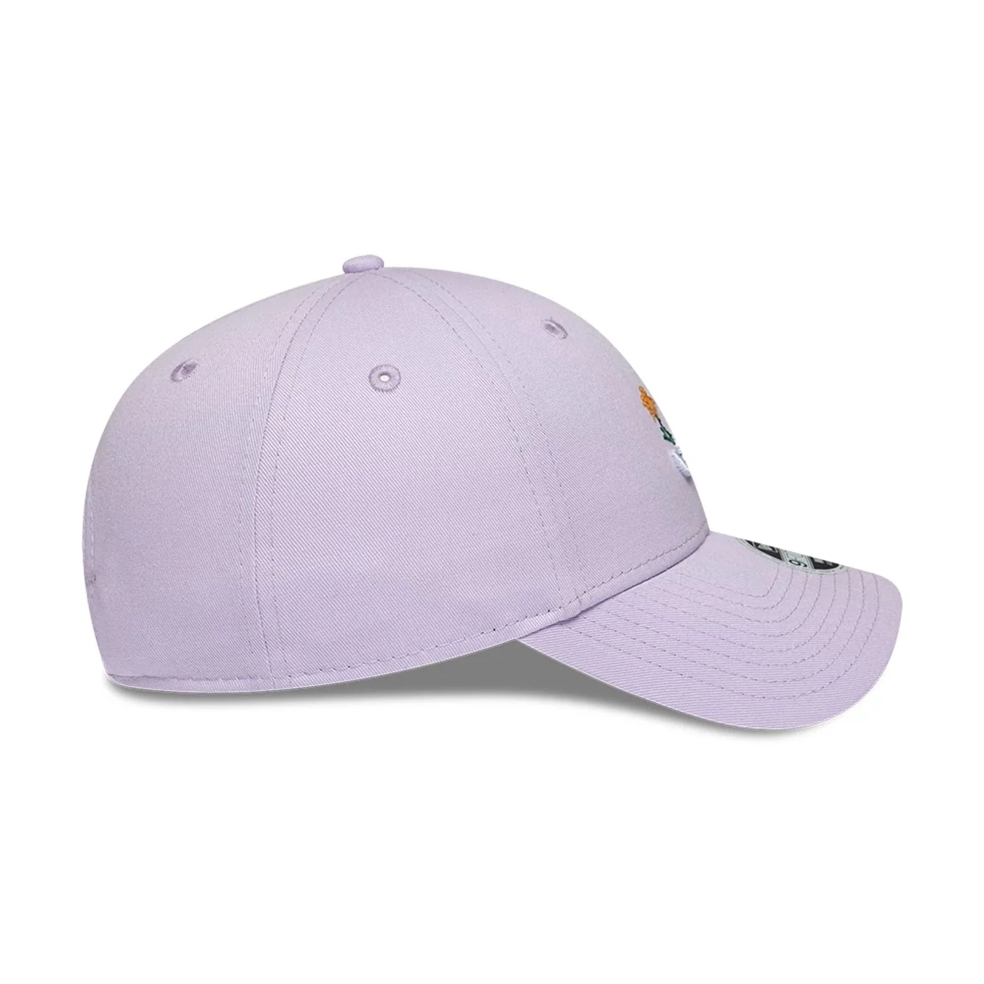 Atlanta Braves Womens MLB Floral Icon Pastel Purple 9FORTY Adjustable Cap - Image 5