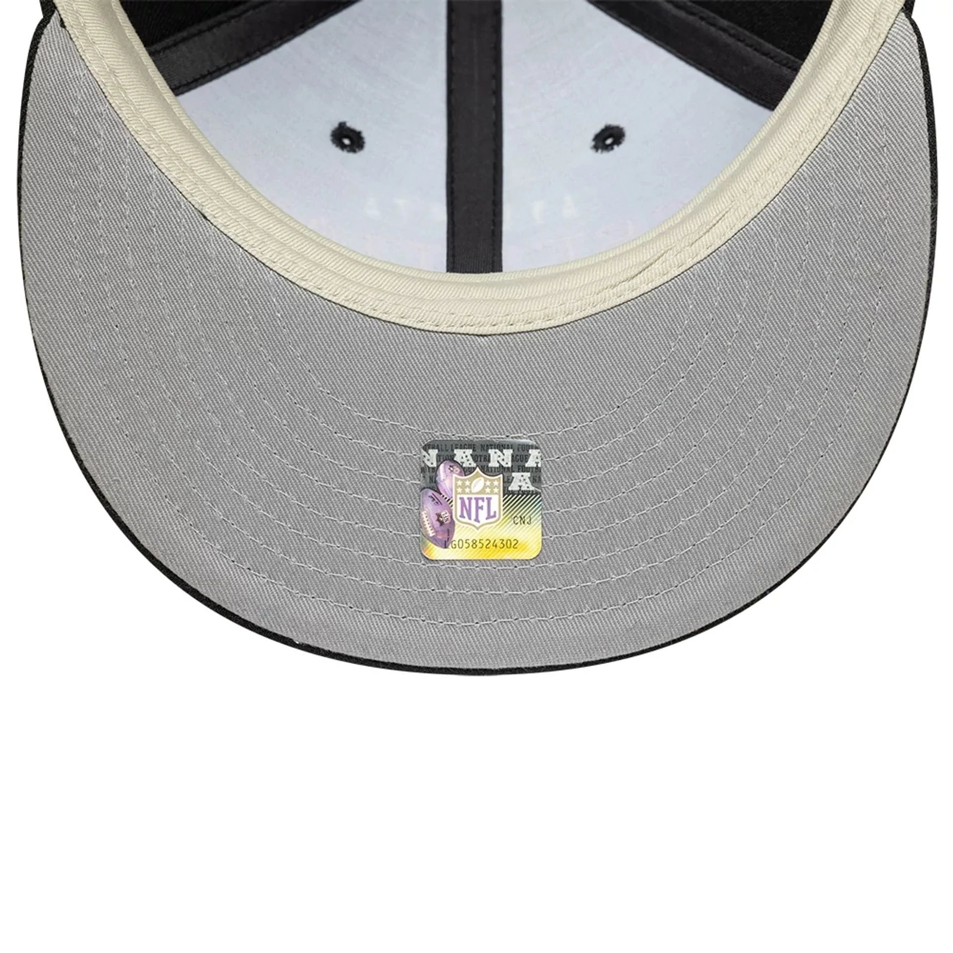 Atlanta Falcons Fear Of God x NFL Black Retro Crown 9FIFTY Adjustable Cap - Image 2