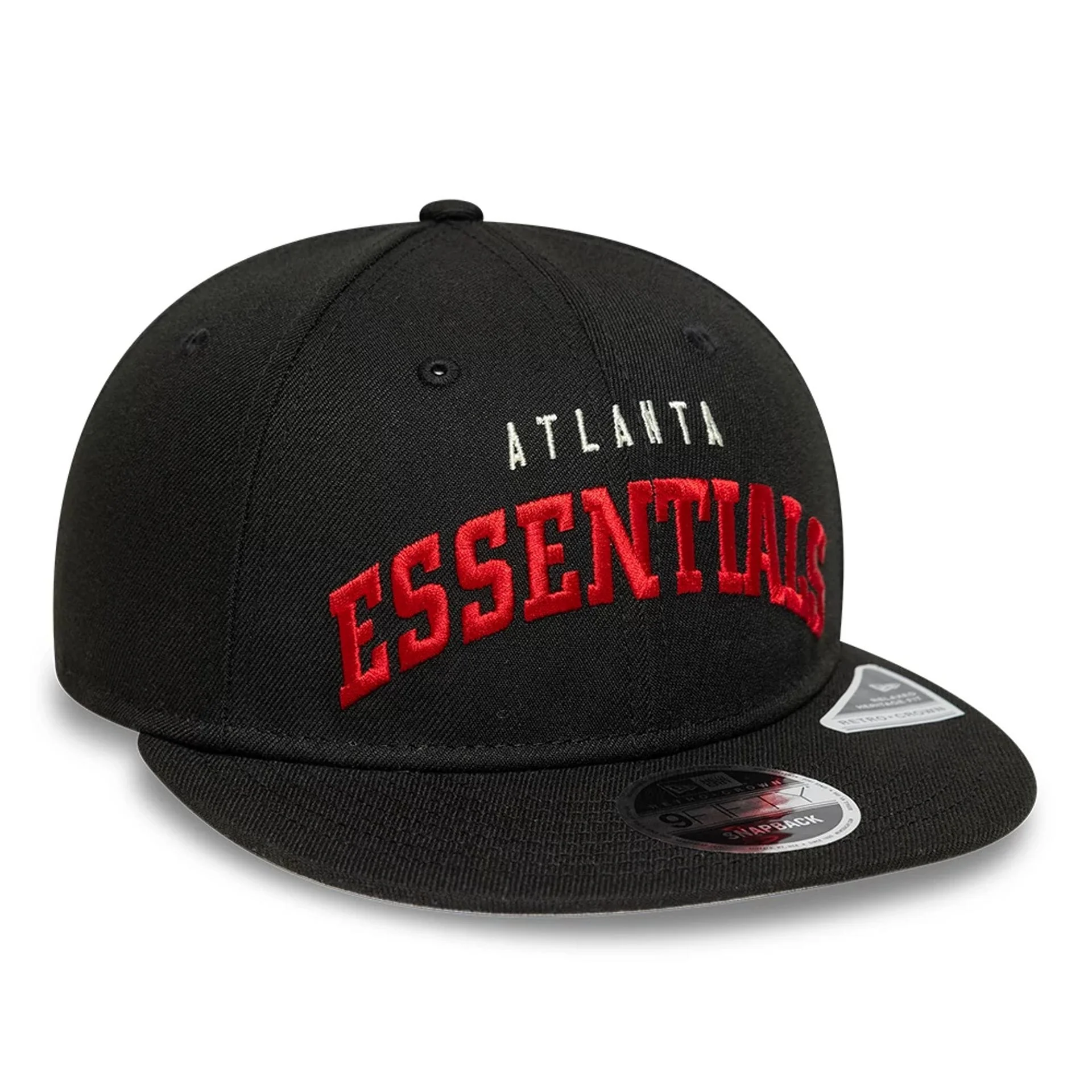 Atlanta Falcons Fear Of God x NFL Black Retro Crown 9FIFTY Adjustable Cap - Image 5