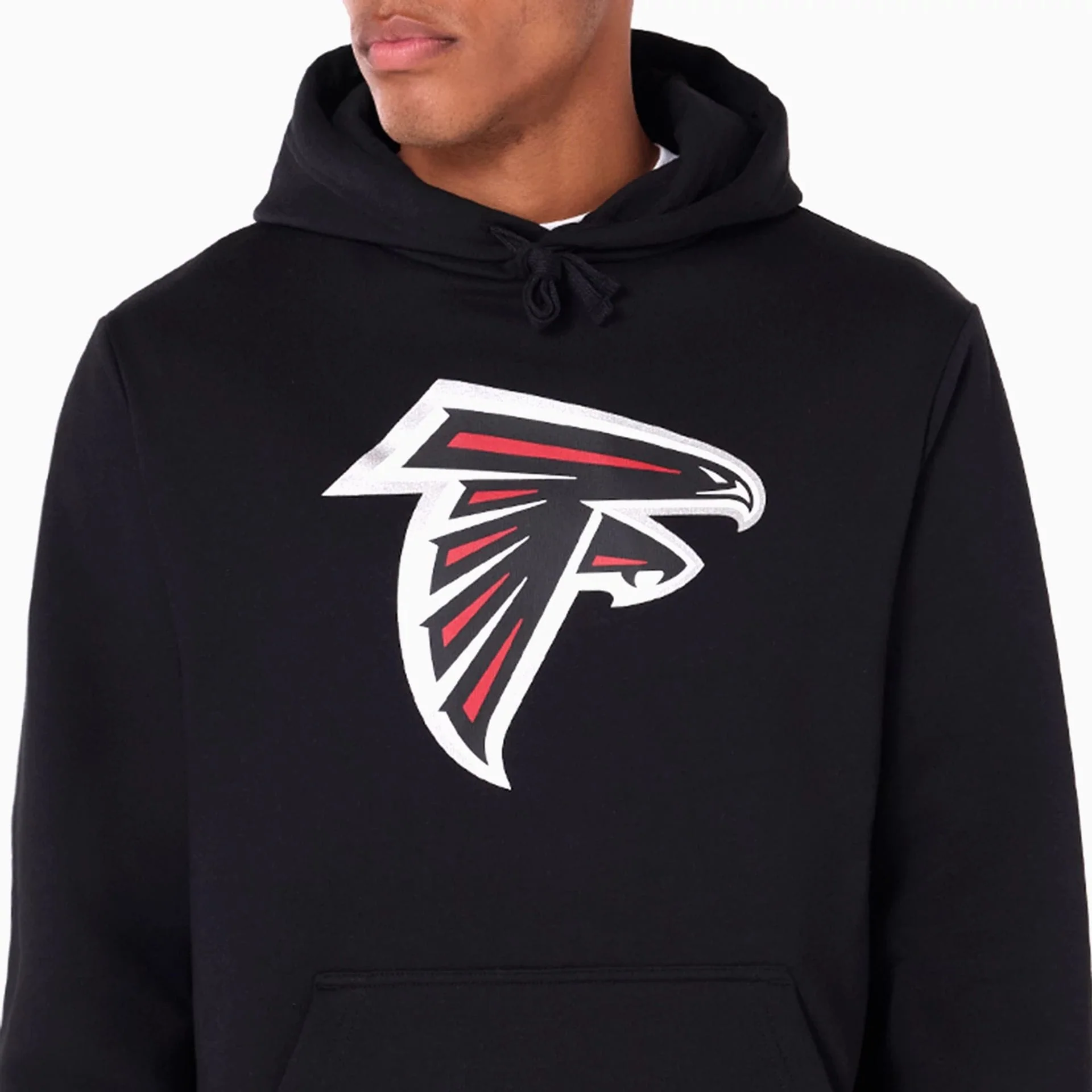 Atlanta Falcons NFL Black Pullover Hoodie - Image 3