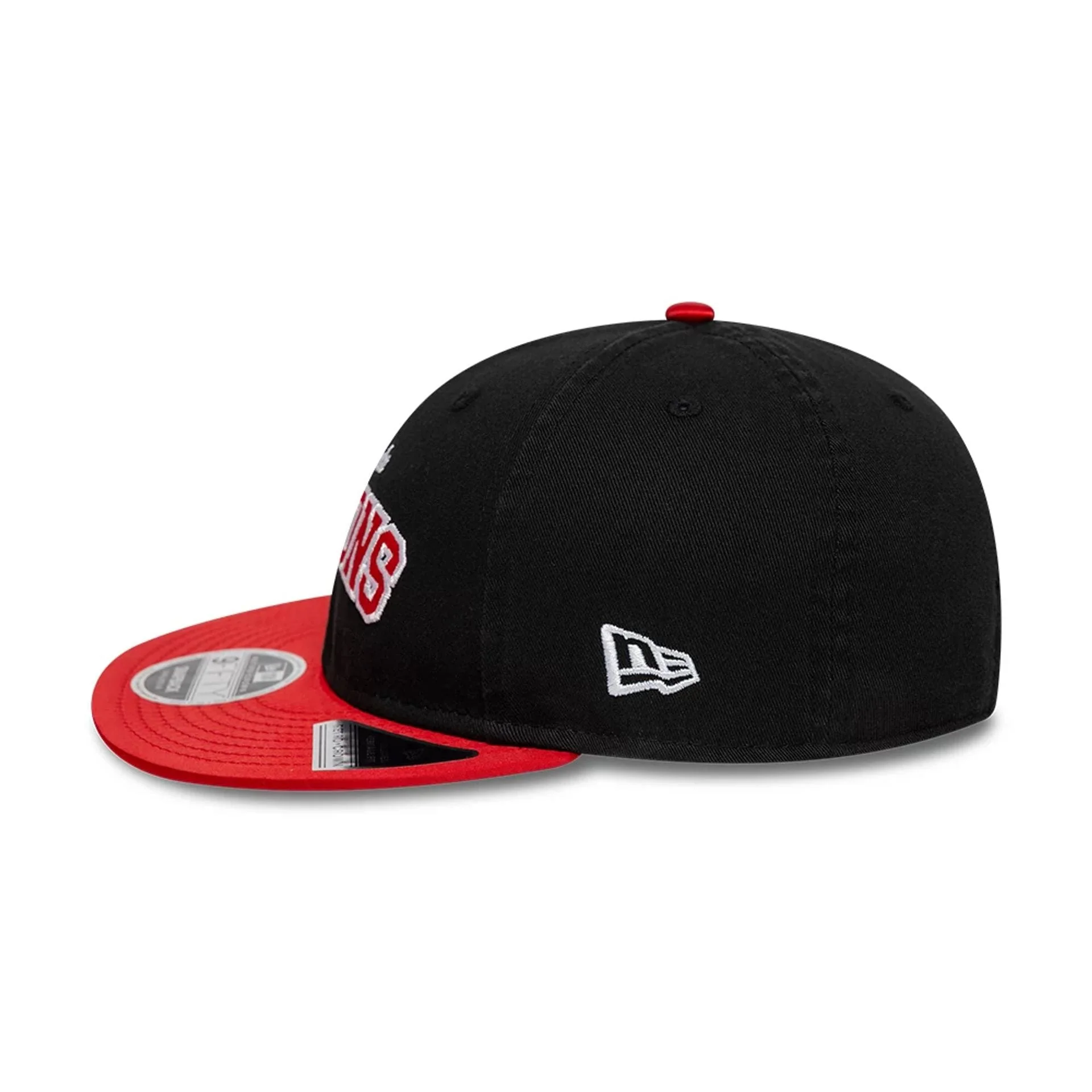 Atlanta Falcons NFL Historic Black Retro Crown 9FIFTY Adjustable Cap - Image 5