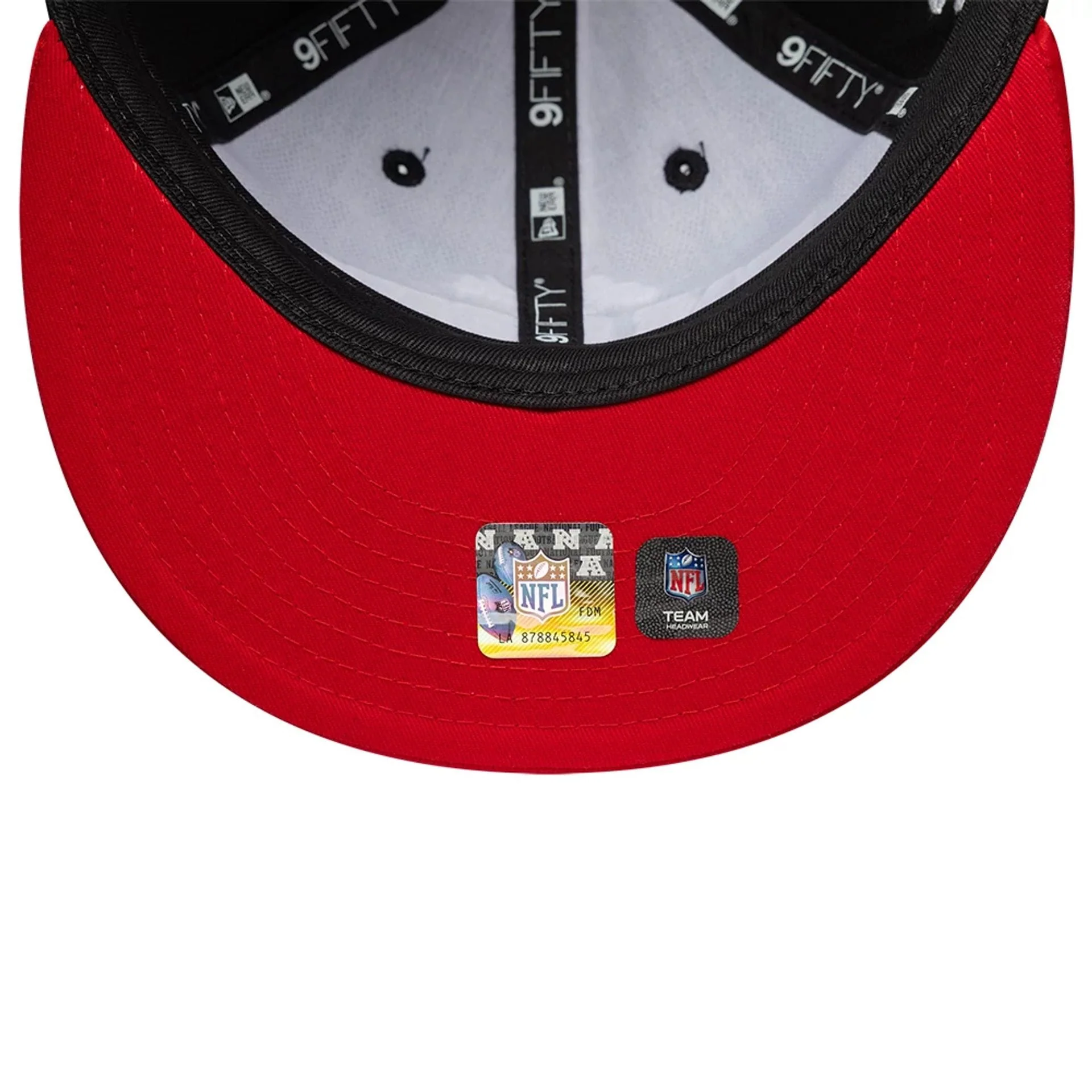 Atlanta Falcons NFL Historic Black Retro Crown 9FIFTY Adjustable Cap - Image 6