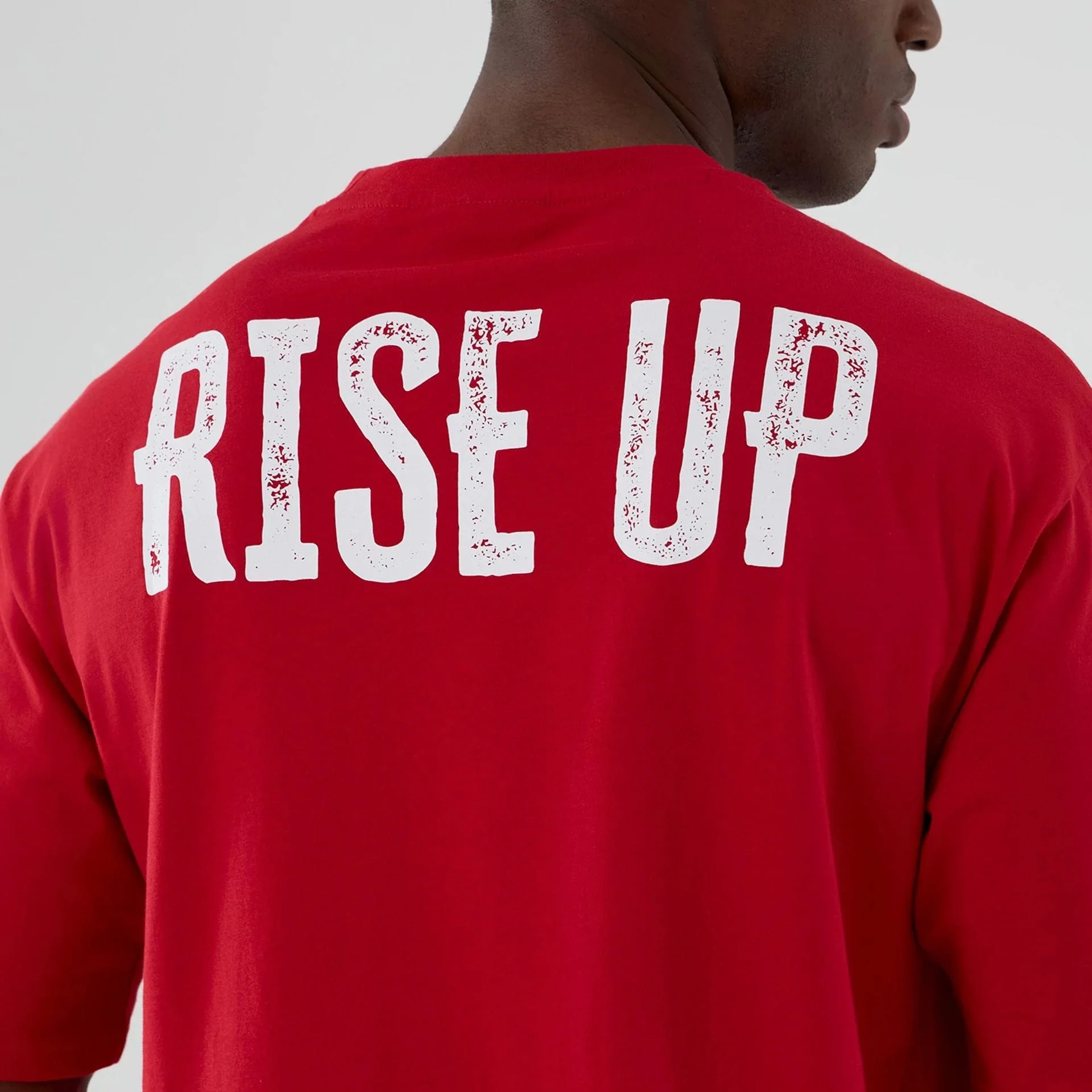 Atlanta Falcons NFL International Series Games 2025 Red Oversized T-Shirt - Image 5