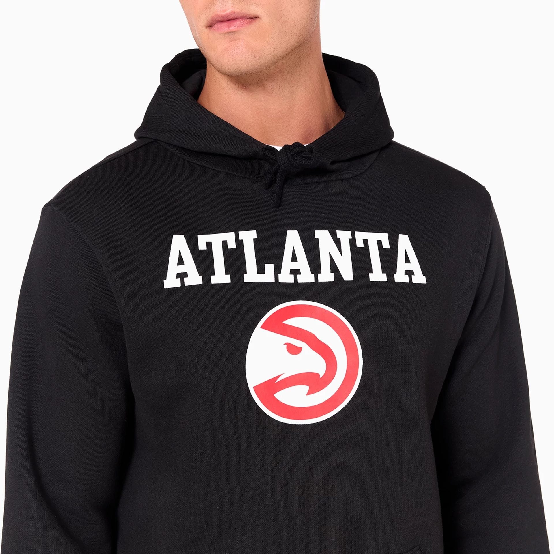 Atlanta Hawks NBA Black Pullover Hoodie - Image 6