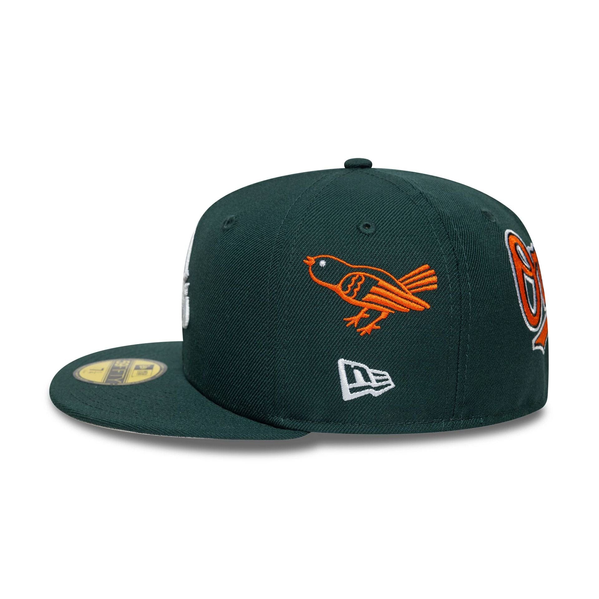 Baltimore Orioles MLB Dark Green 59FIFTY Fitted Cap - Image 6